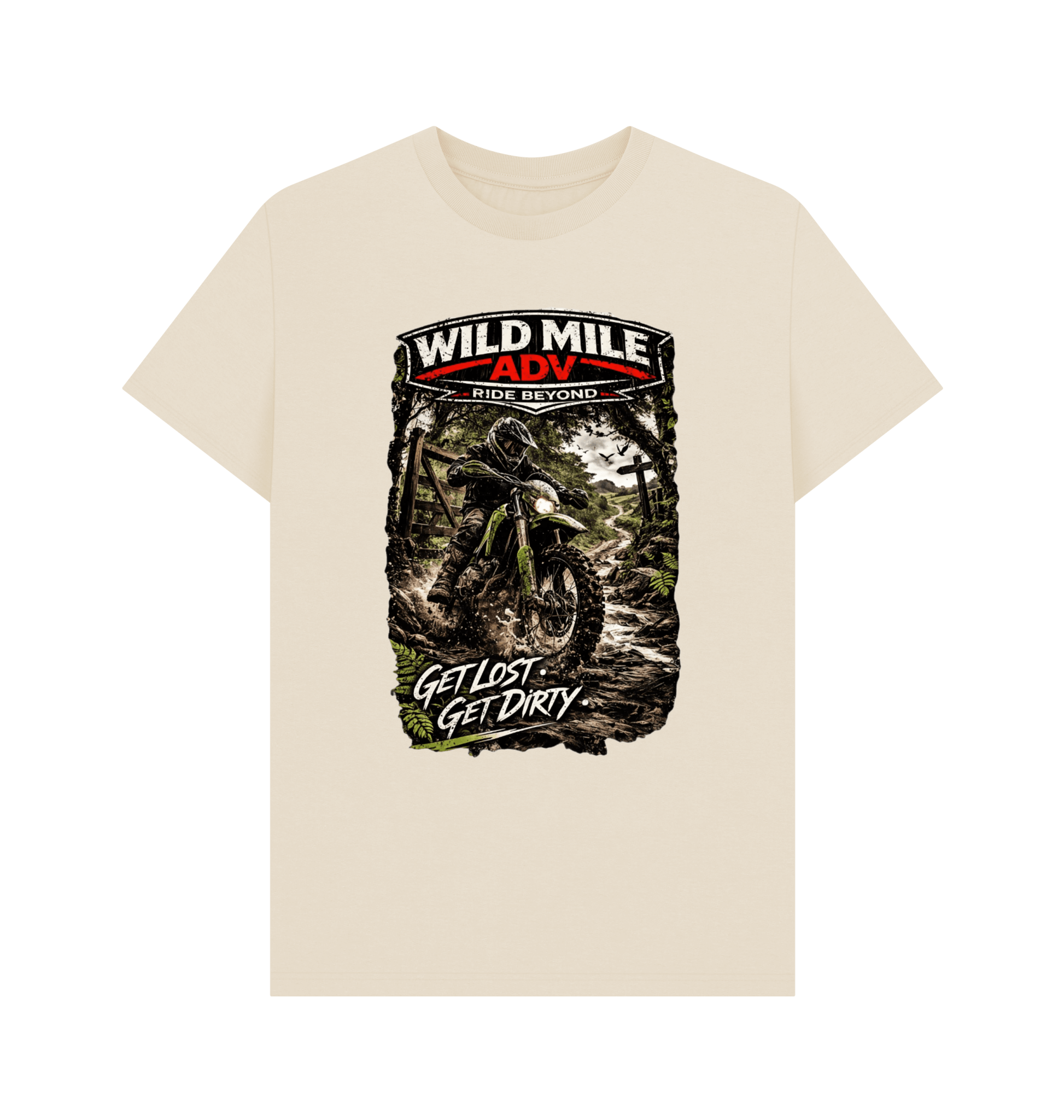 WMADV - Lost & Dirty Tee - Wild Mile ADVPrinted T-shirt