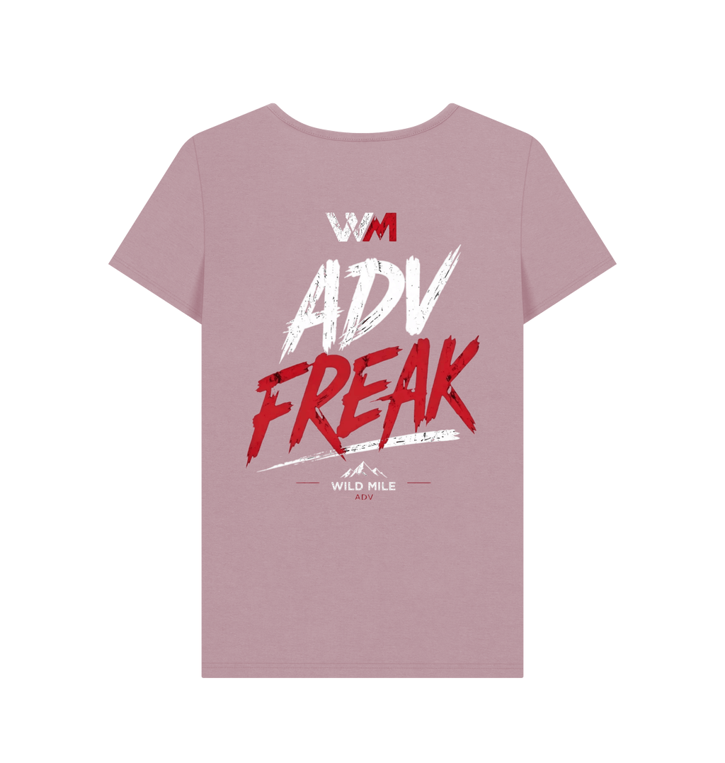 Mauve Printed T-shirt Back