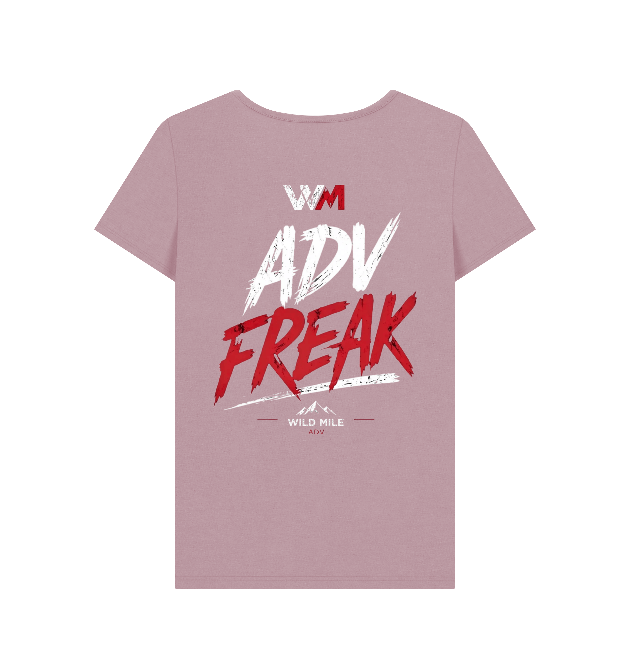 Mauve Printed T-shirt Back