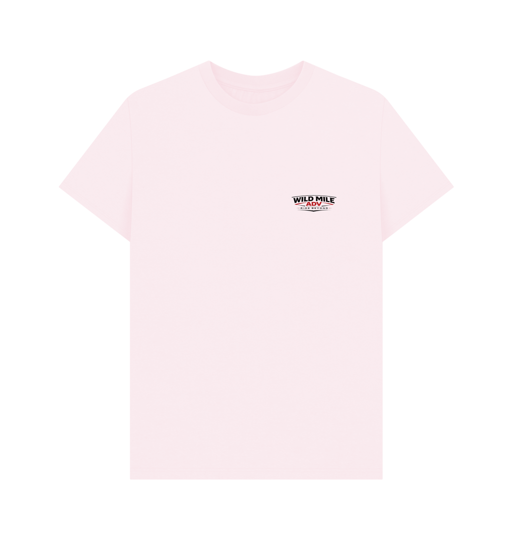 Pink Printed T-shirt Front