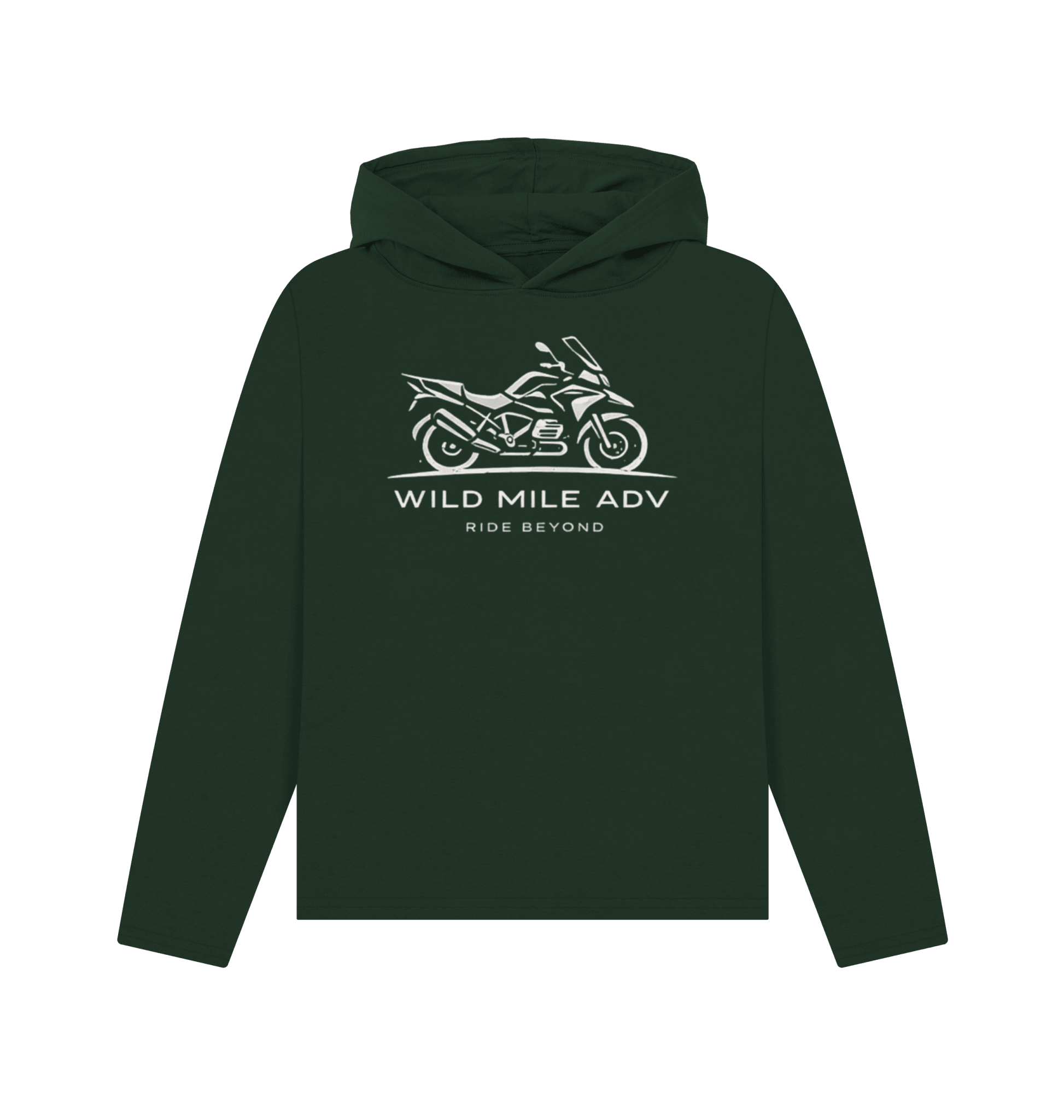 WMADV - Womens Lucid Relexed Fit Hoodie Hoodie - Wild Mile ADVPrinted Hoody