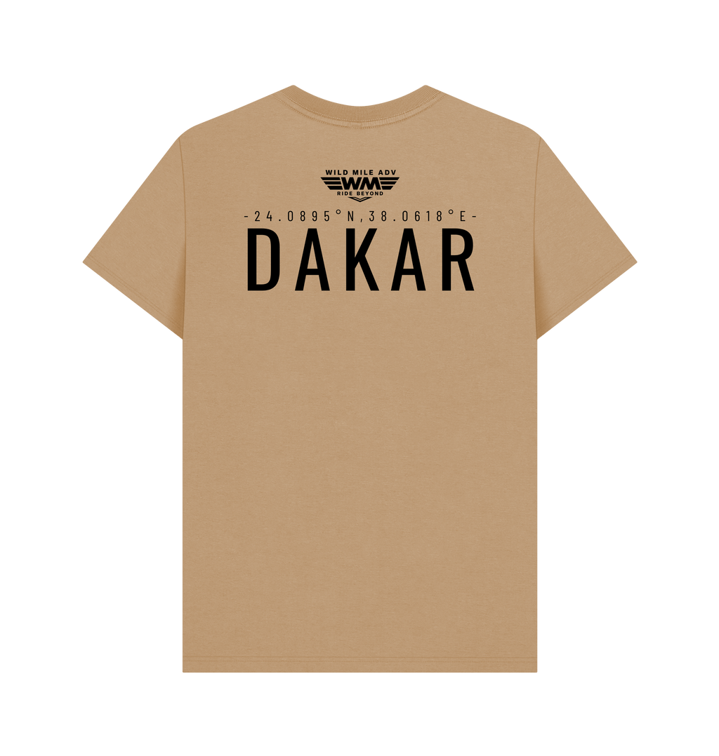 Sand Printed T-shirt Back
