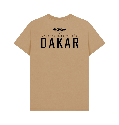 Sand Printed T-shirt Back