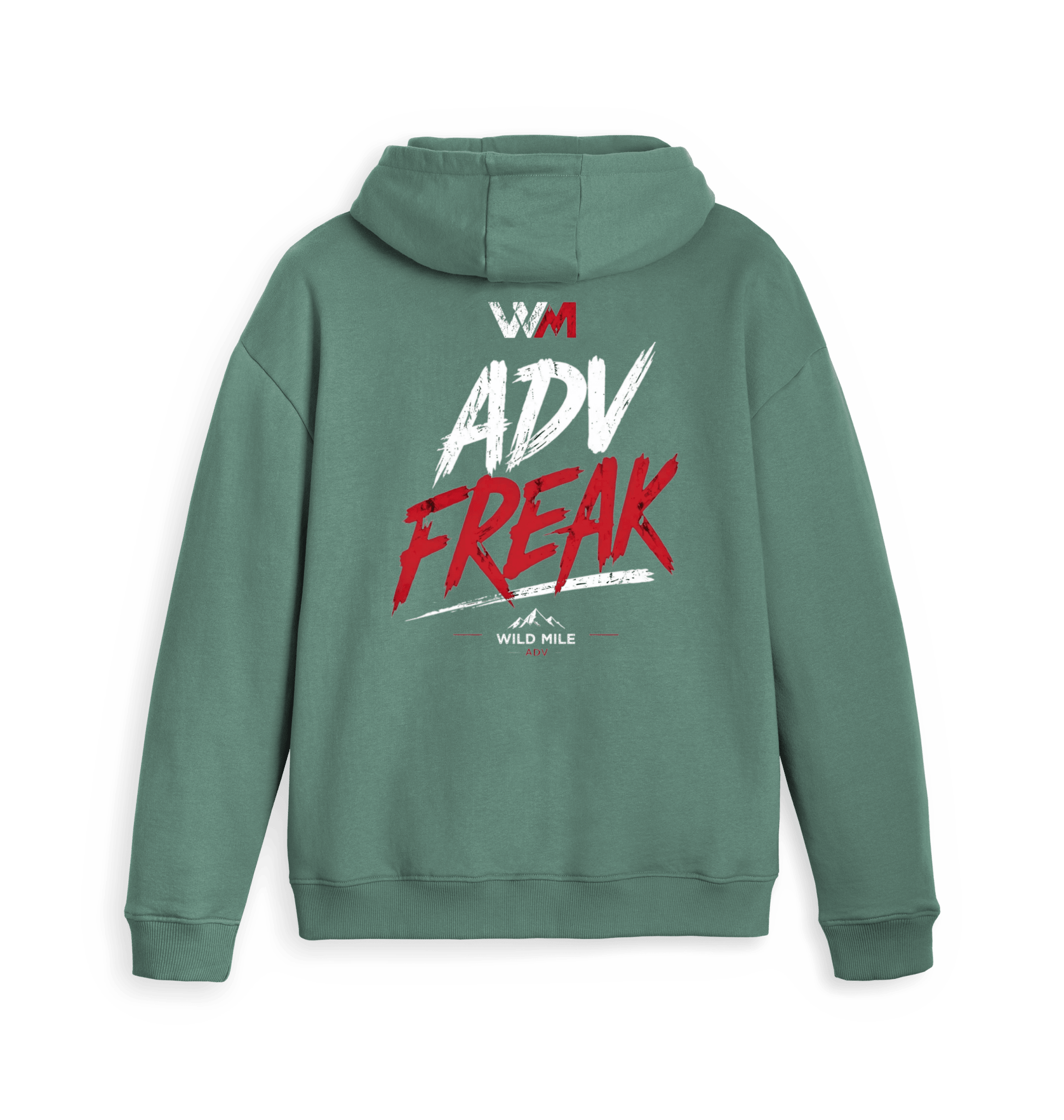 WMADV - ADV Freak Unisex Full Zip Hoodie - Wild Mile ADVZip hoody