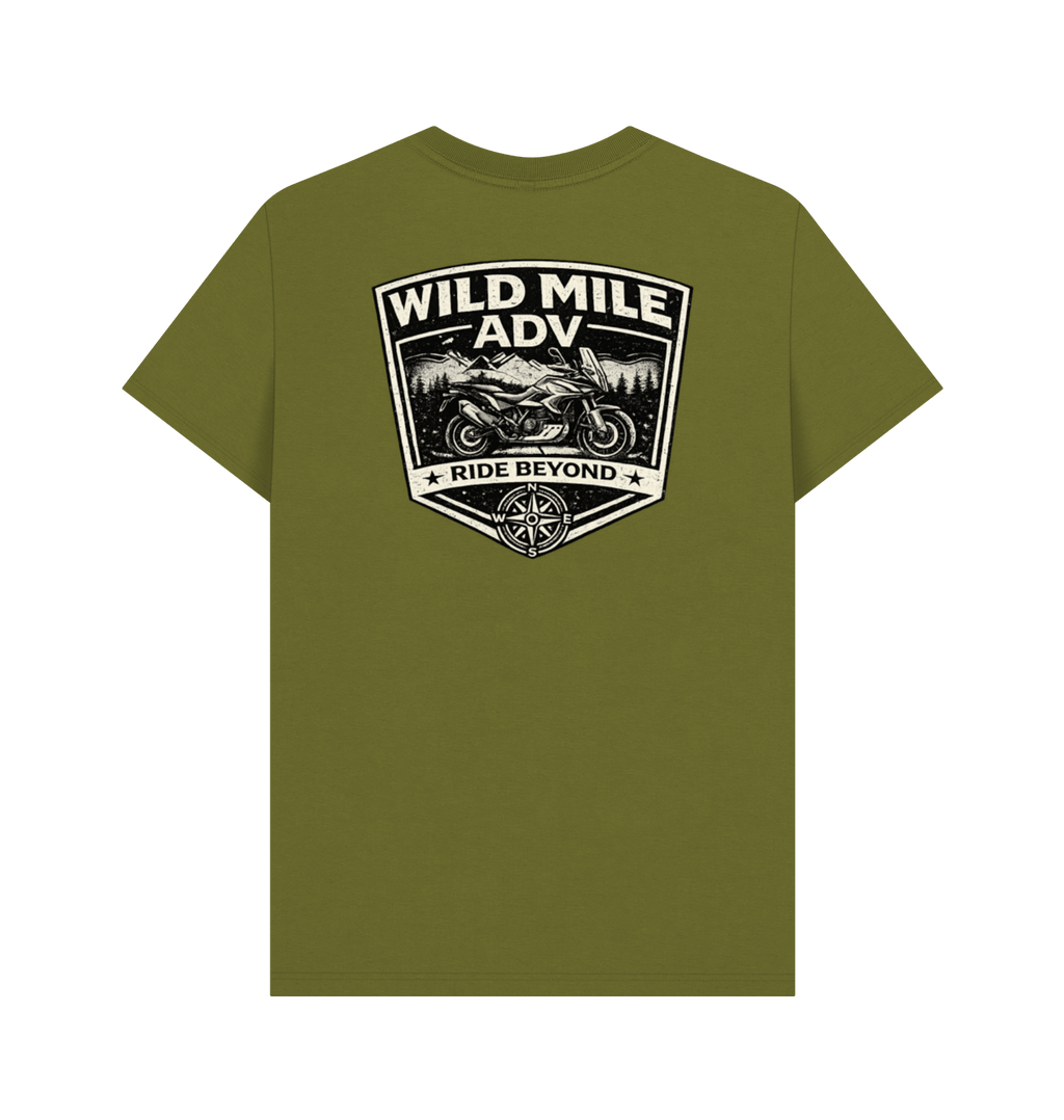 WMADV - Shield Multistrada Tee - Wild Mile ADVPrinted T-shirt