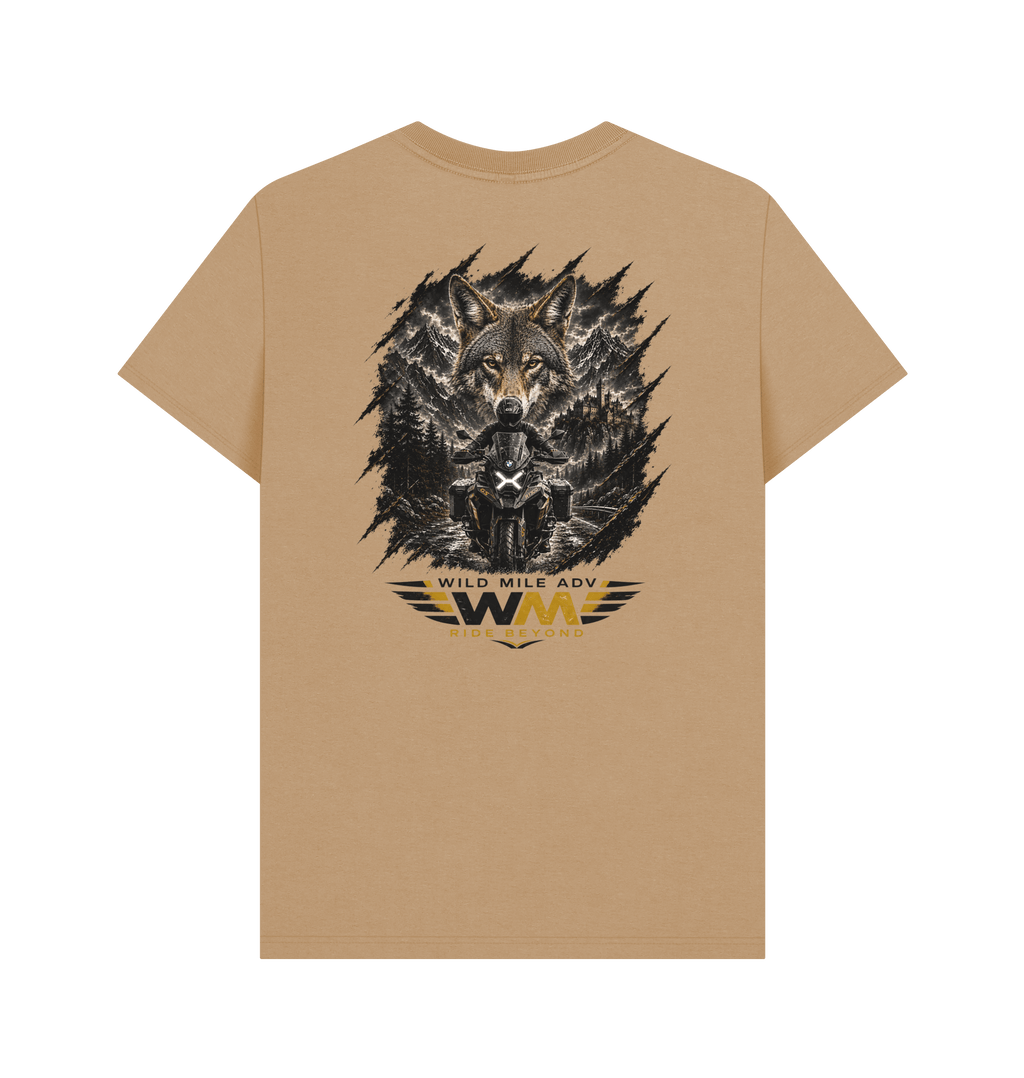 Sand Printed T-shirt Back