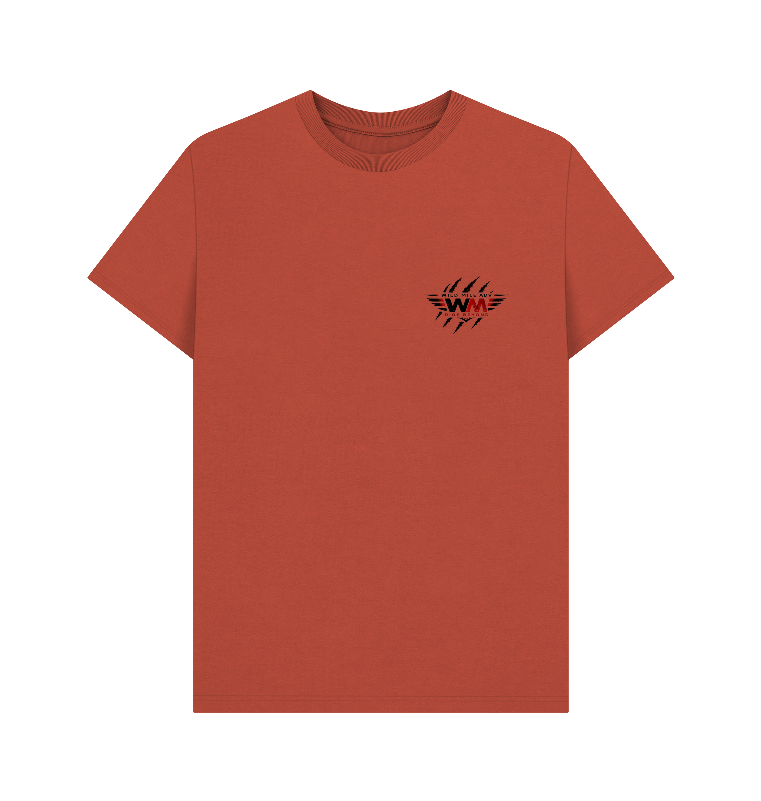Rust Printed T-shirt Front