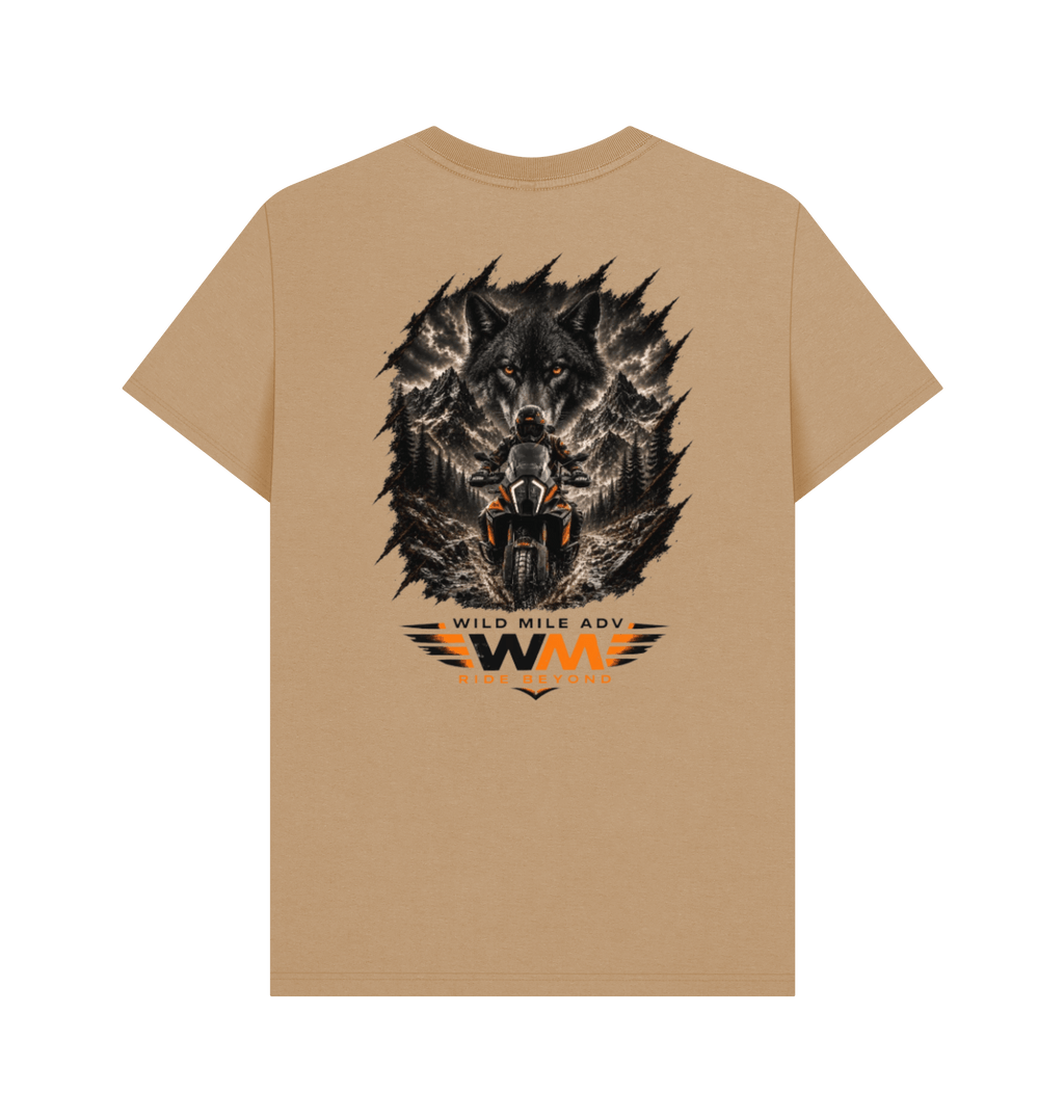 Sand Printed T-shirt Back