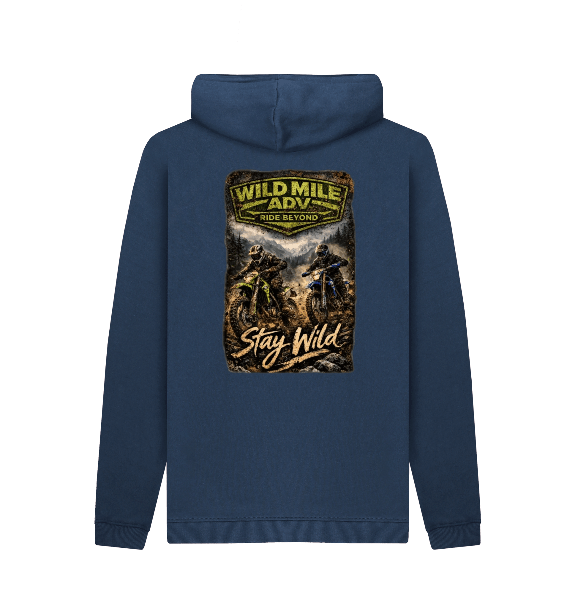 WMADV - Stay Wild Hoodie - Wild Mile ADVPrinted Hoody