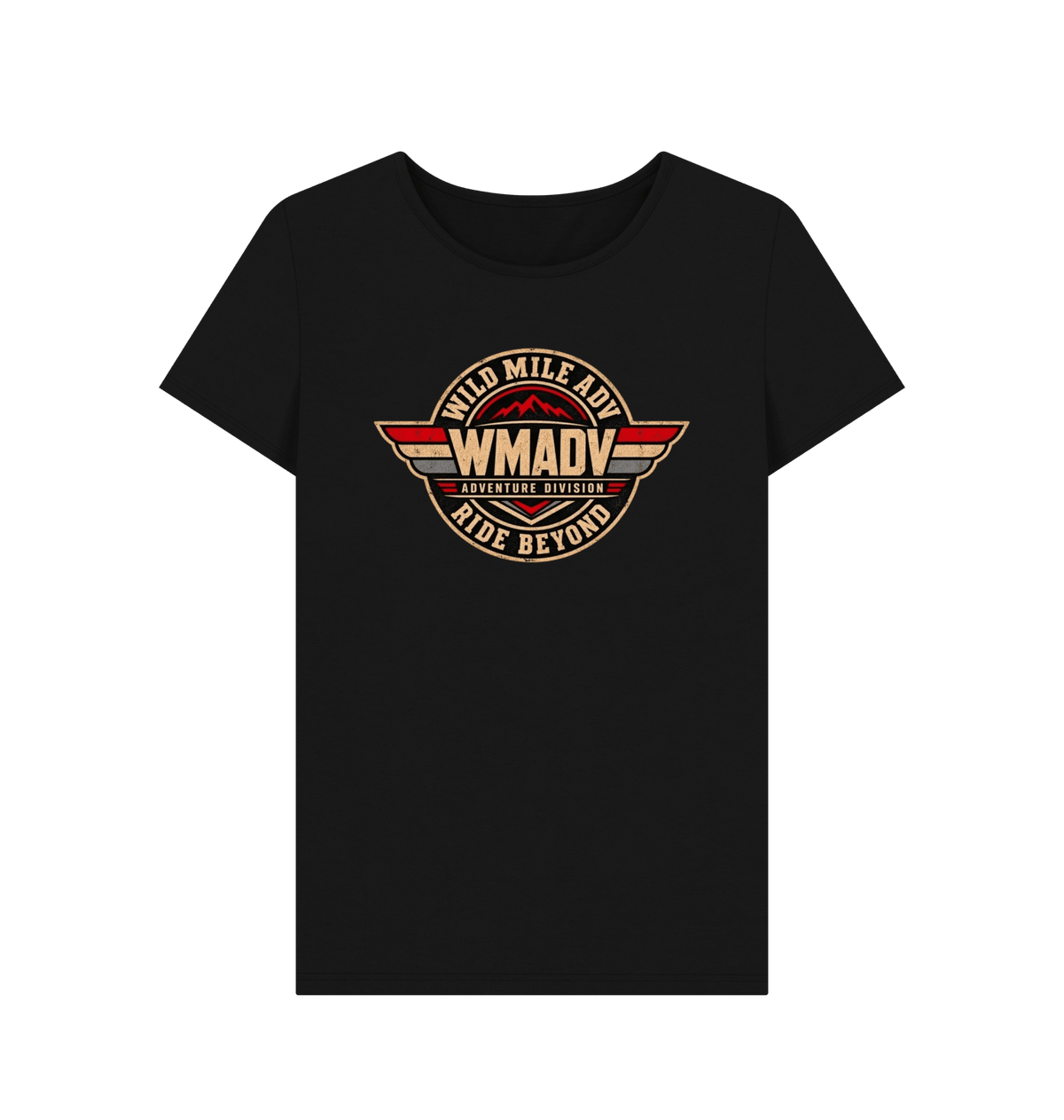WMADV - Women's ADV Division Crew Tee - Wild Mile ADVPrinted T-shirt