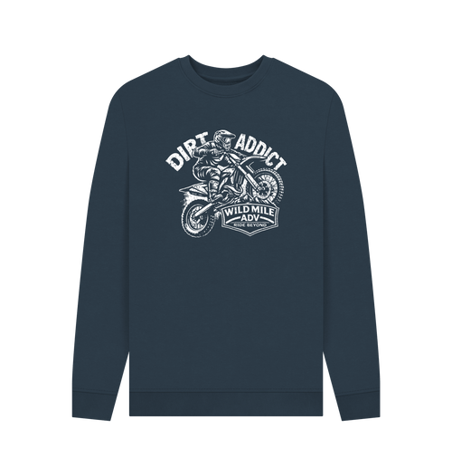 WMADV - Dirt Addict Sweatshirt - Wild Mile ADVPrinted Sweater