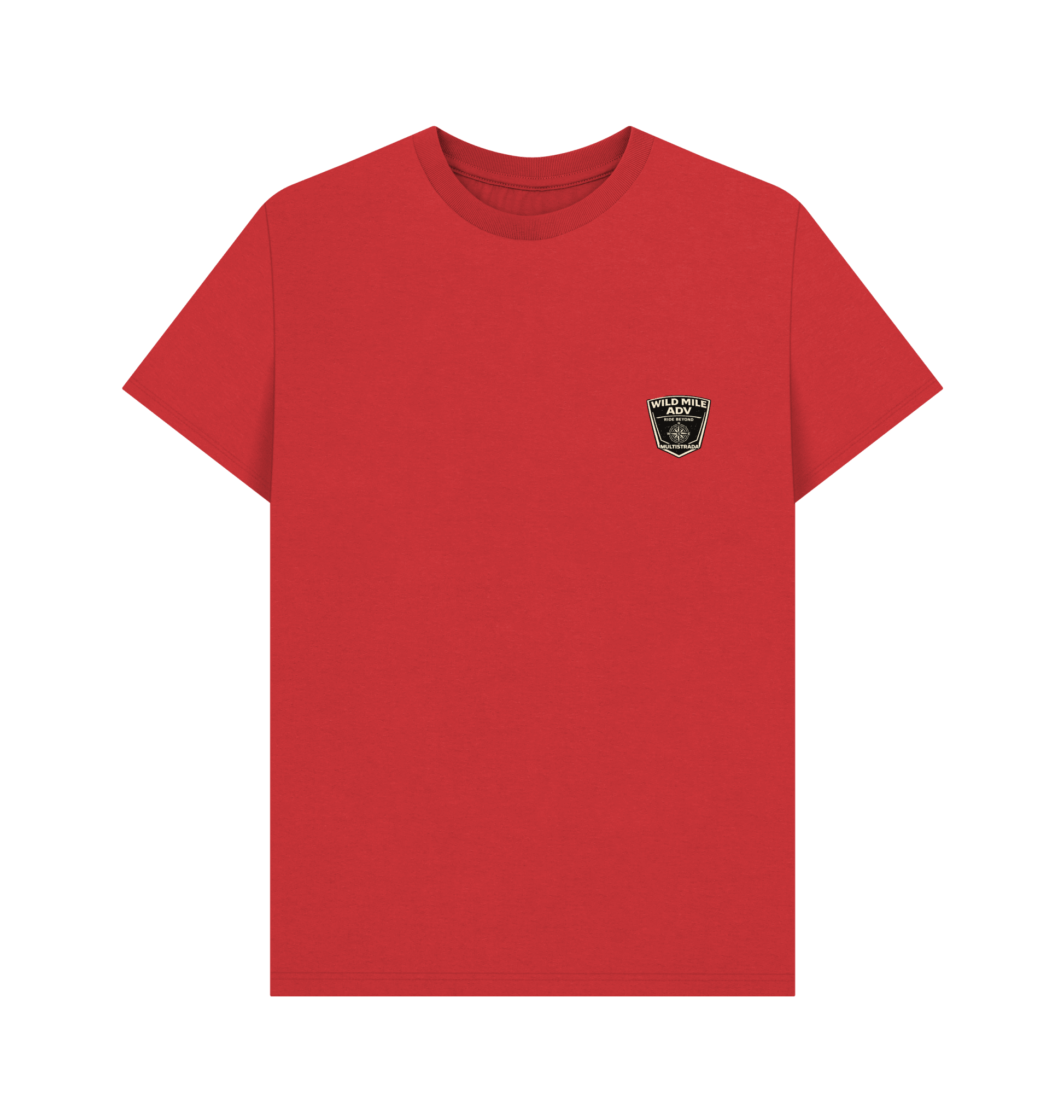 WMADV - Shield Multistrada Tee - Wild Mile ADVPrinted T-shirt