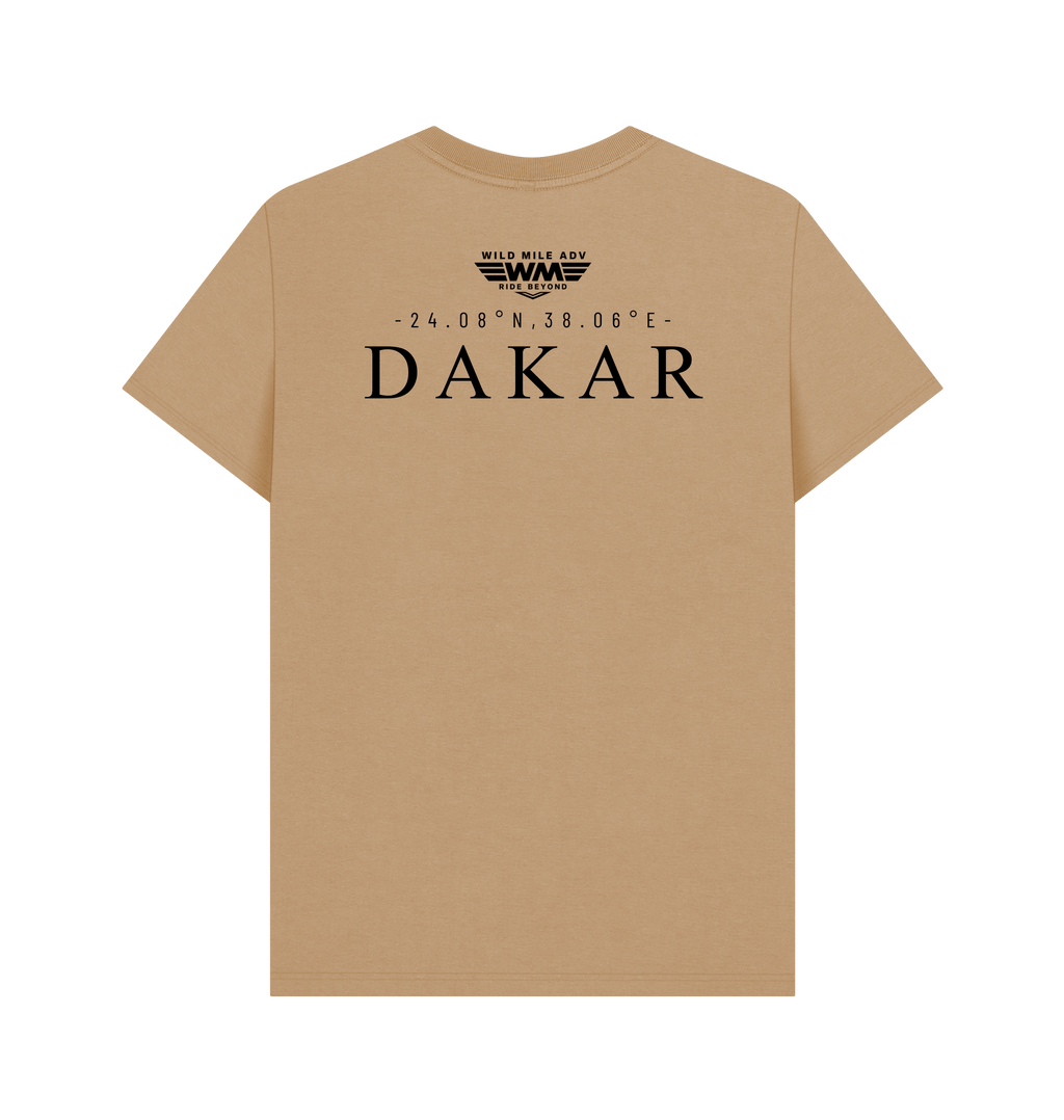 Sand Printed T-shirt Back