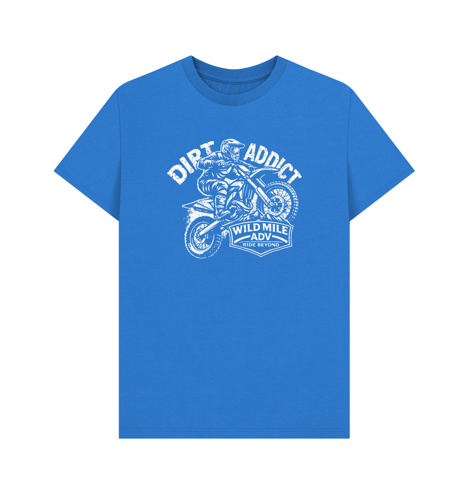 WMADV - Dirt Addict Tee - Wild Mile ADVPrinted T-shirt