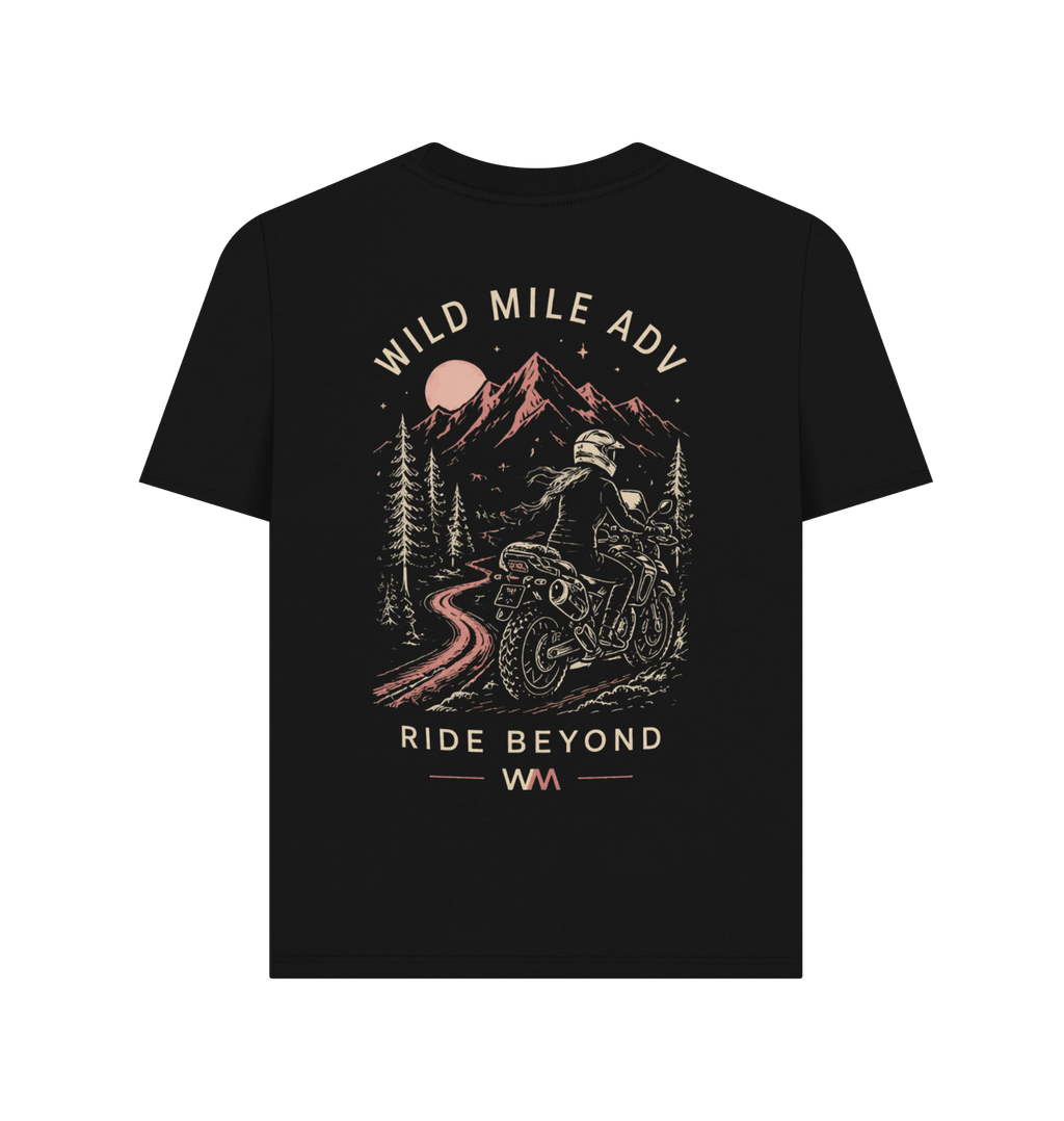 WMADV - Women's Rugged Road Tee - Wild Mile ADVPrinted T-shirt