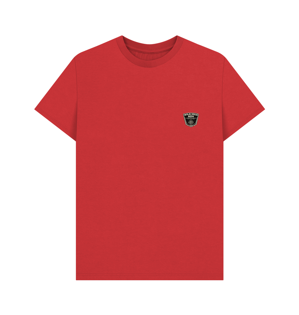 Red Printed T-shirt Front