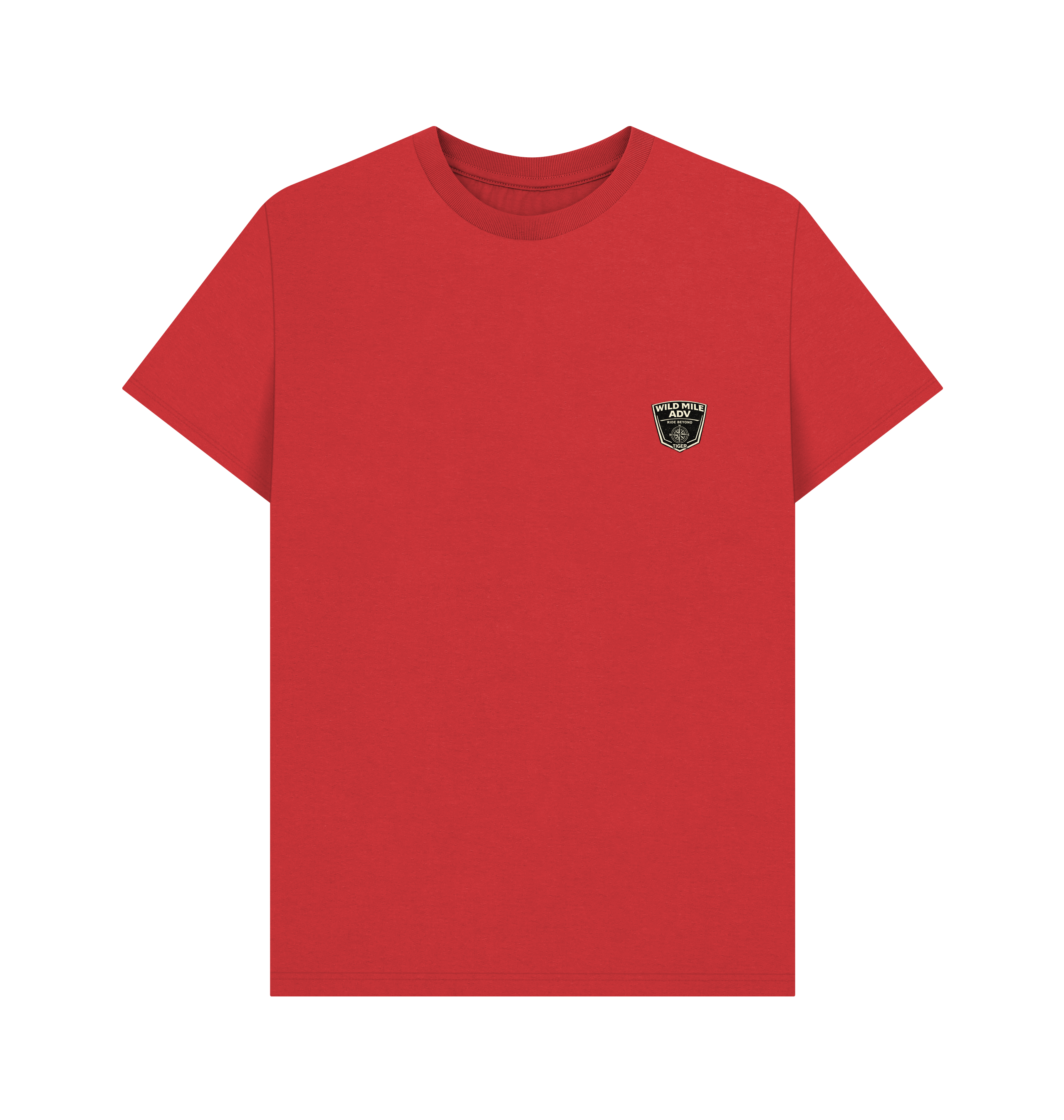 Red Printed T-shirt Front