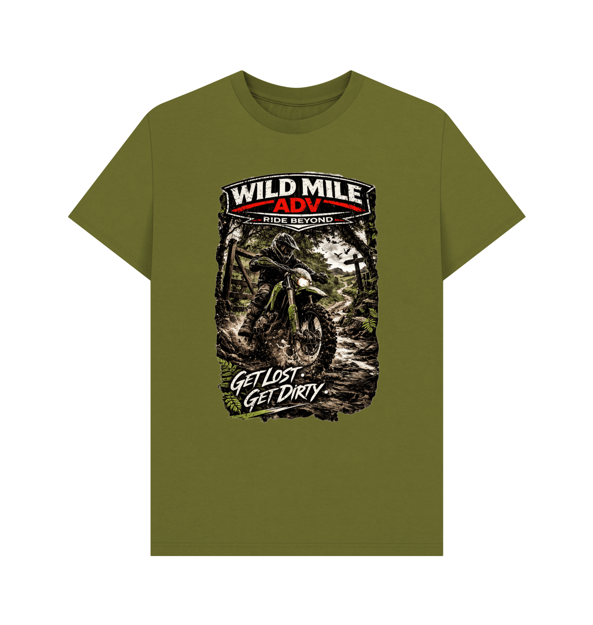 WMADV - Lost & Dirty Tee - Wild Mile ADVPrinted T-shirt