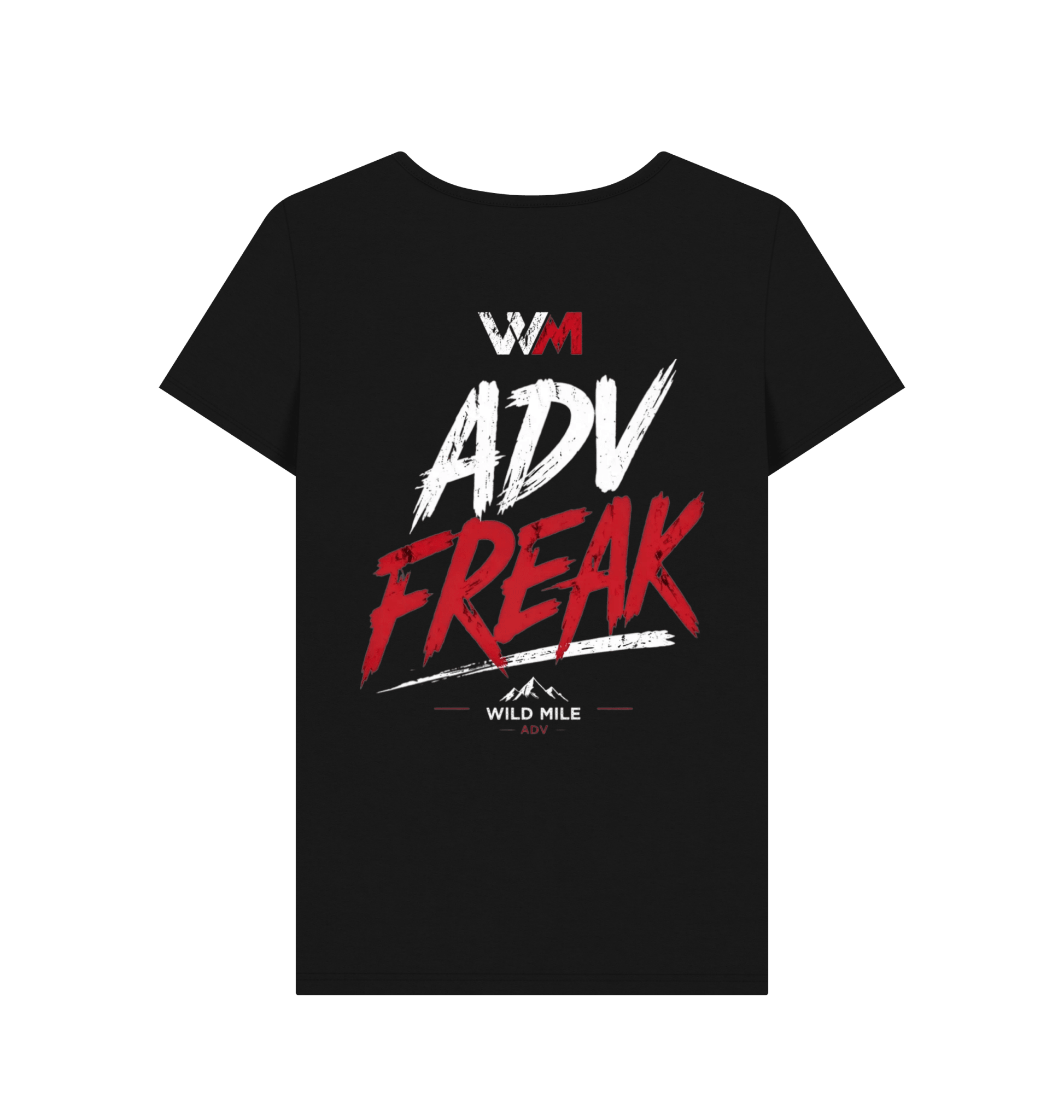 WMADV - Womens ADV Freak Crew Tee - Wild Mile ADVPrinted T-shirt
