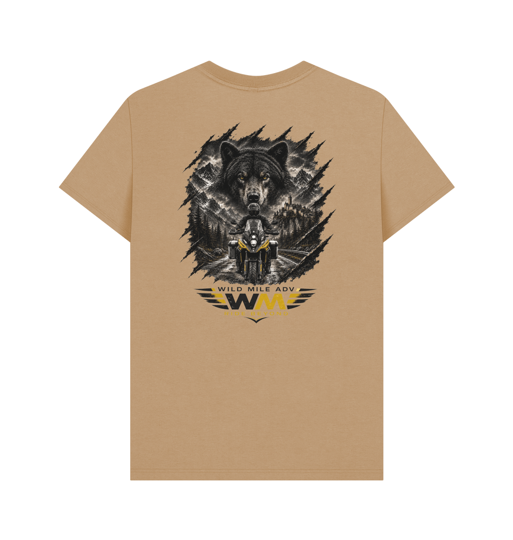 Sand Printed T-shirt Back