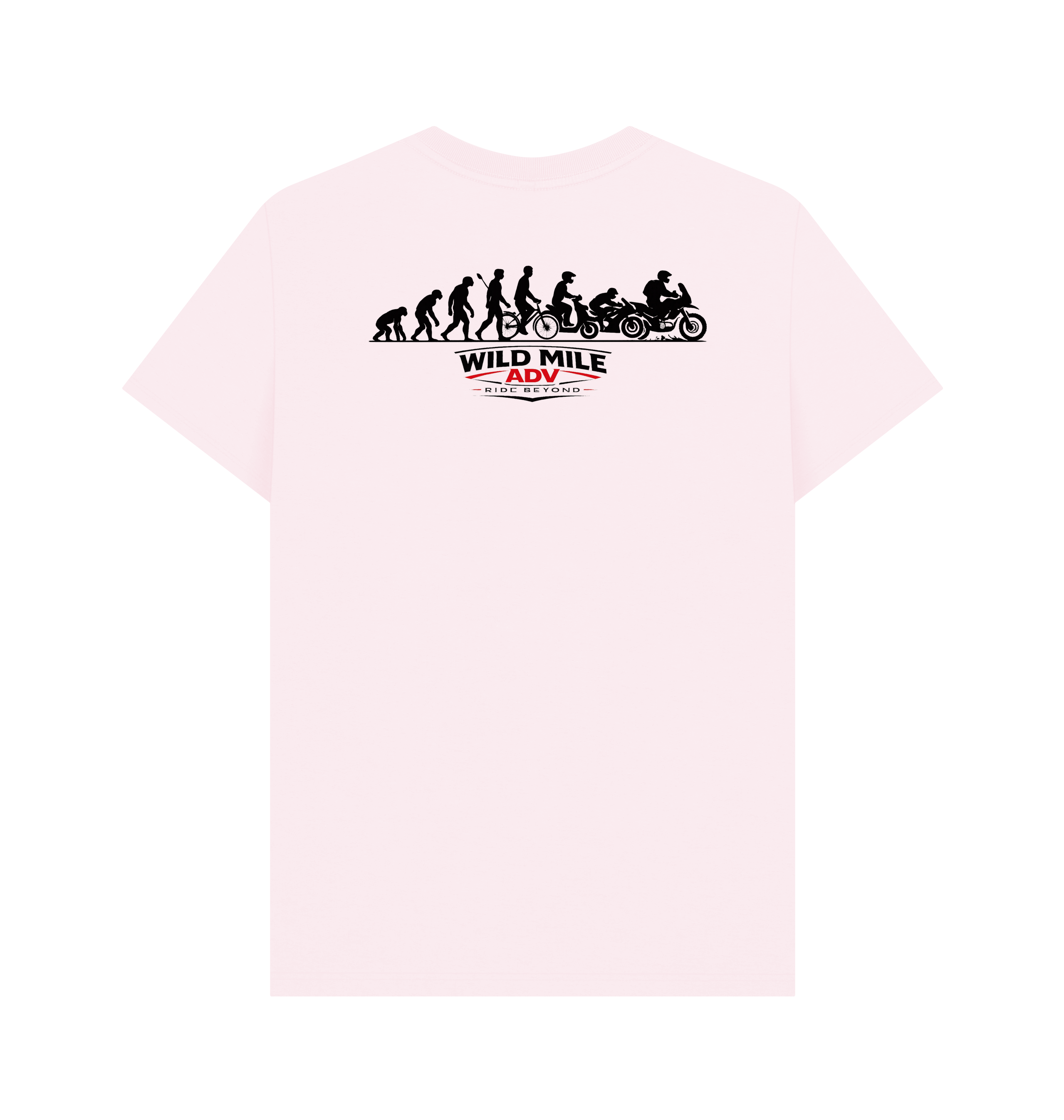 Pink Printed T-shirt Back