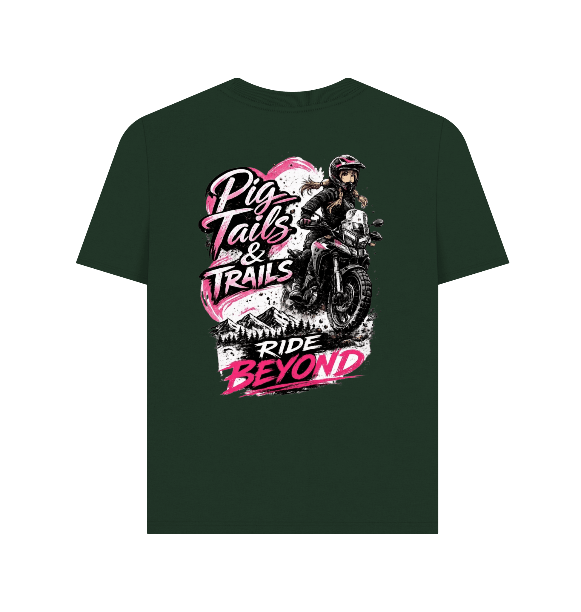 WMADV - Womens PTails & Trails PL Tee - Wild Mile ADVPrinted T-shirt