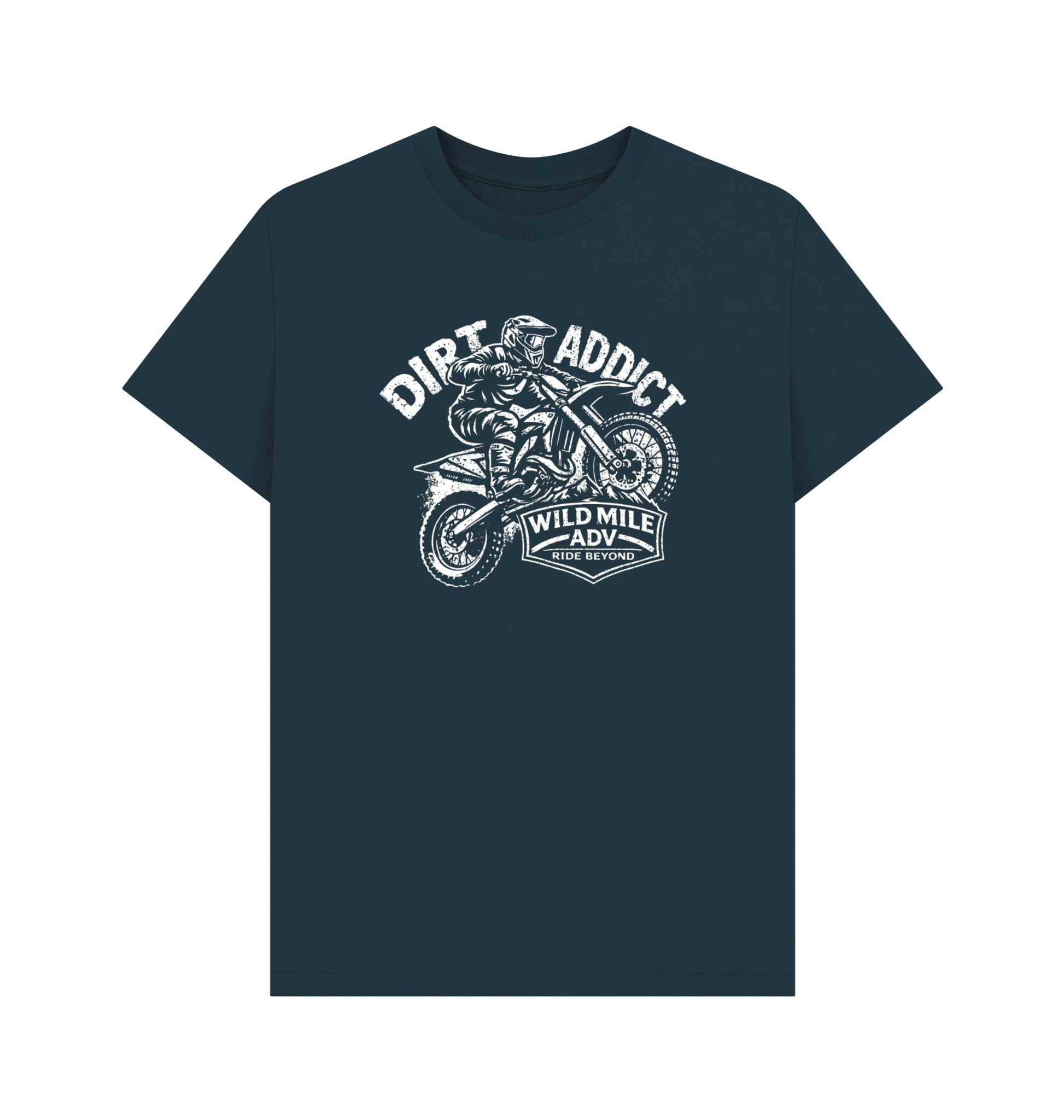 WMADV - Dirt Addict Tee - Wild Mile ADVPrinted T-shirt