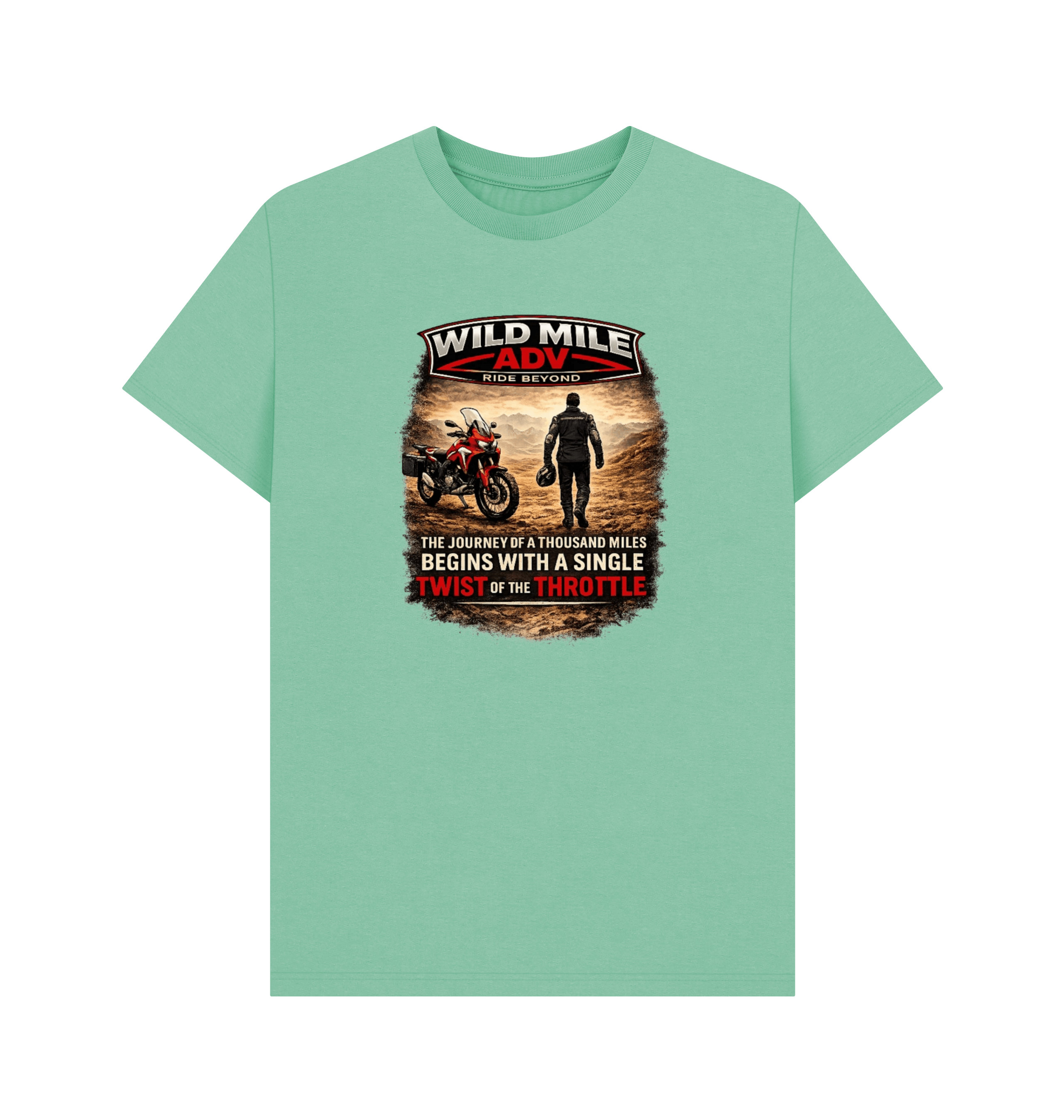 Peppermint Printed T-shirt Front