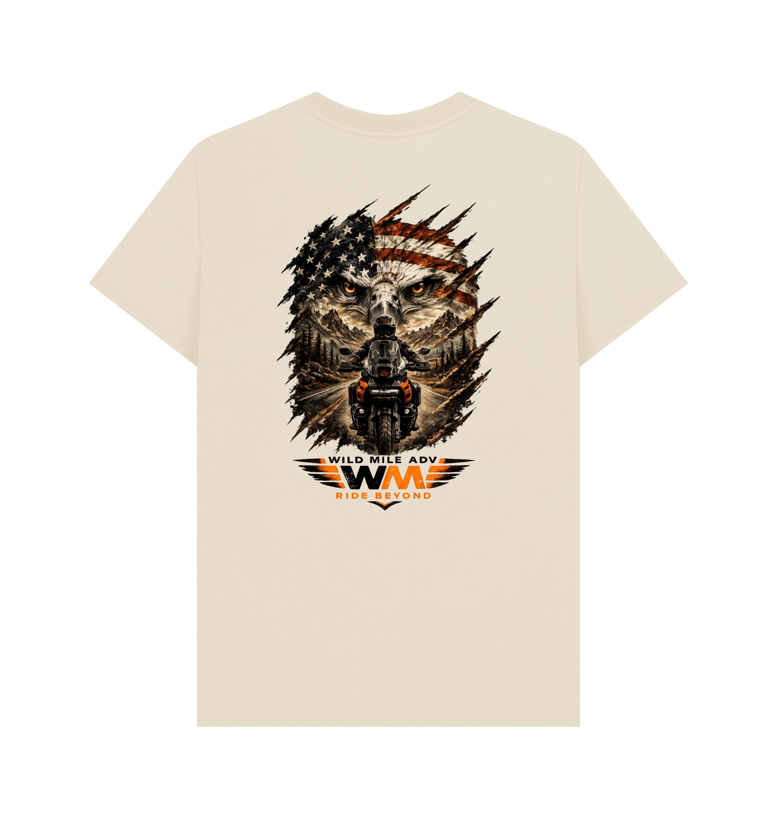 Oat Printed T-shirt Back
