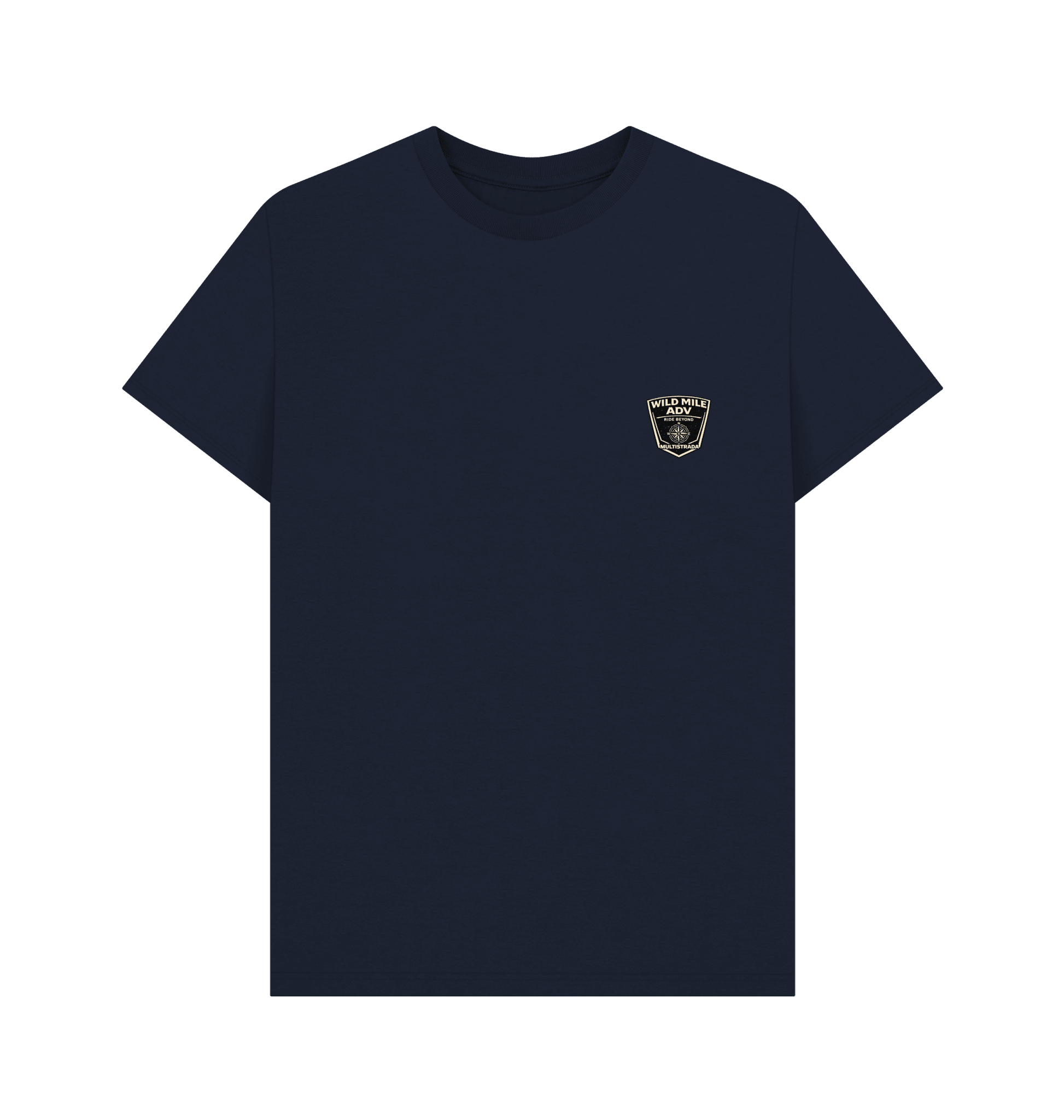 WMADV - Shield Multistrada Tee - Wild Mile ADVPrinted T-shirt