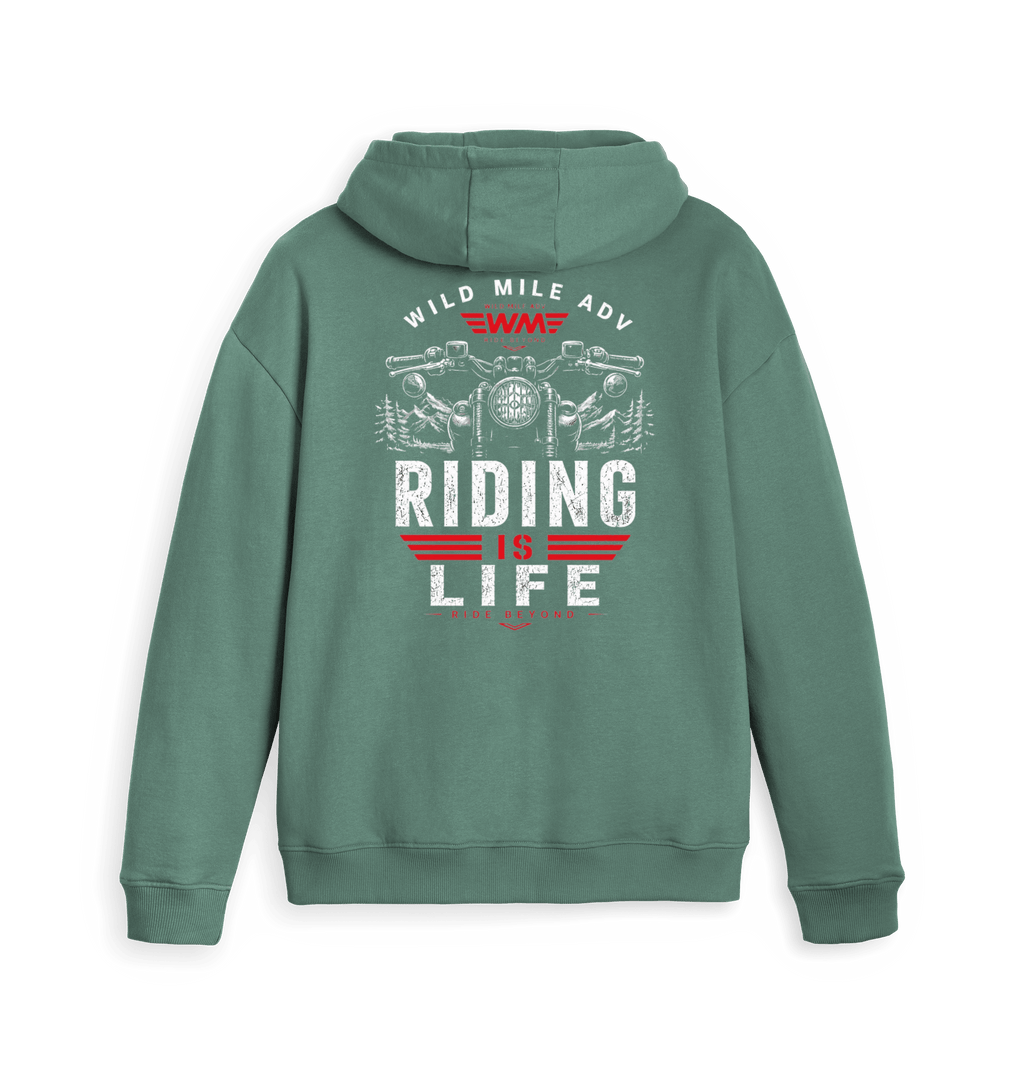 Surf Zip hoody Back