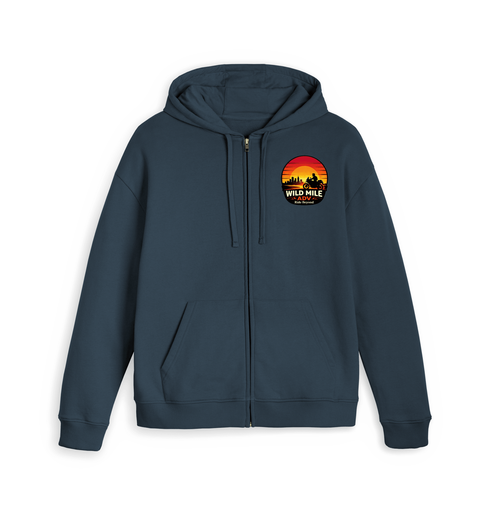 WMADV Sun City Full Zip Hoodie - Wild Mile ADVZip hoody