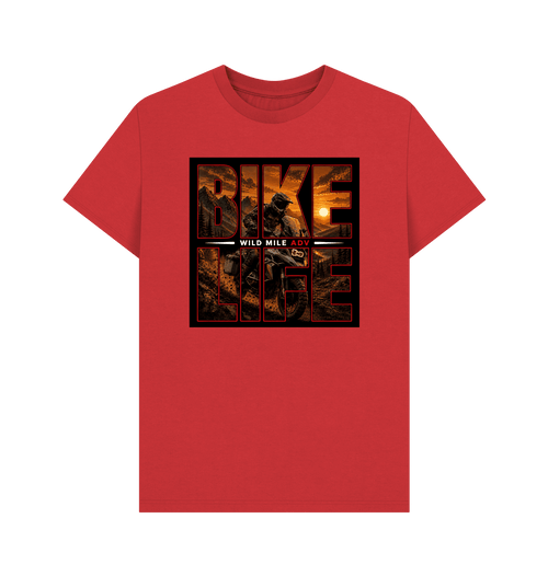 WMADV - Bike Life Tee - Wild Mile ADVPrinted T-shirt