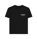 Black Printed T-shirt Front