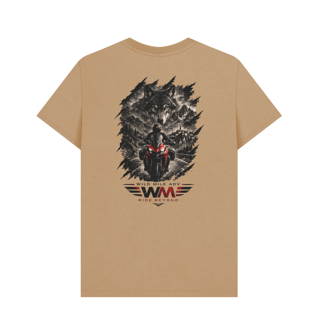 Sand Printed T-shirt Back
