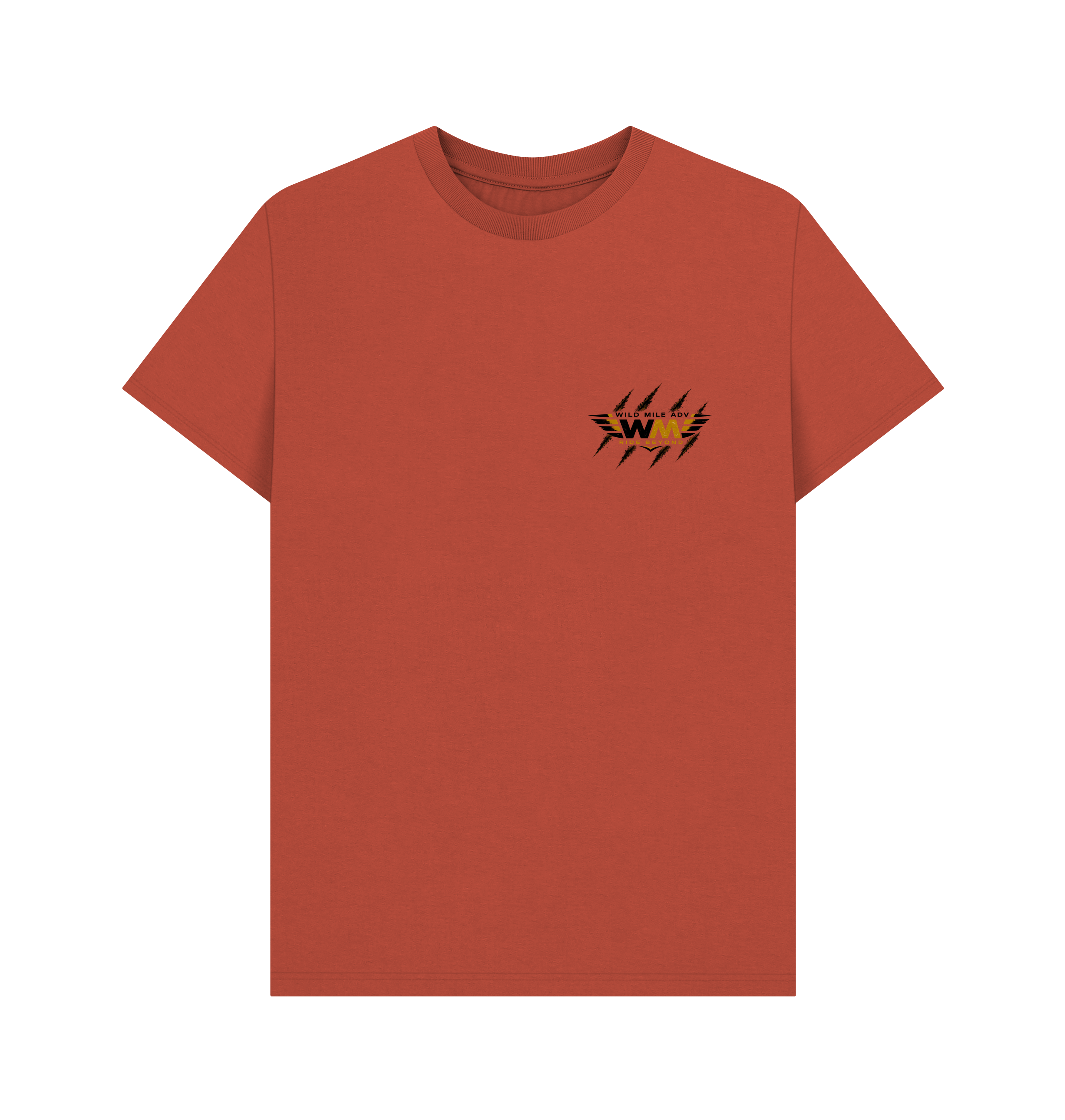 Rust Printed T-shirt Front