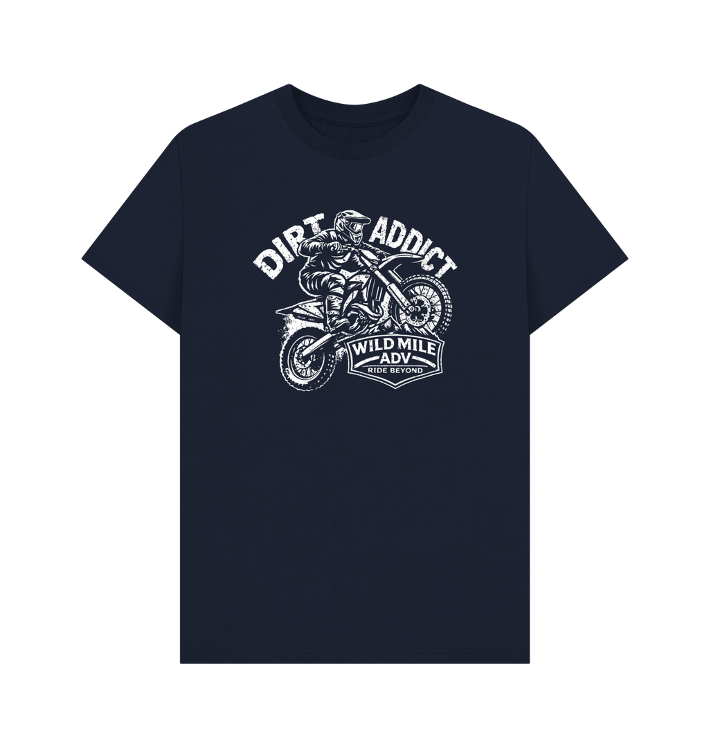 WMADV - Dirt Addict Tee - Wild Mile ADVPrinted T-shirt