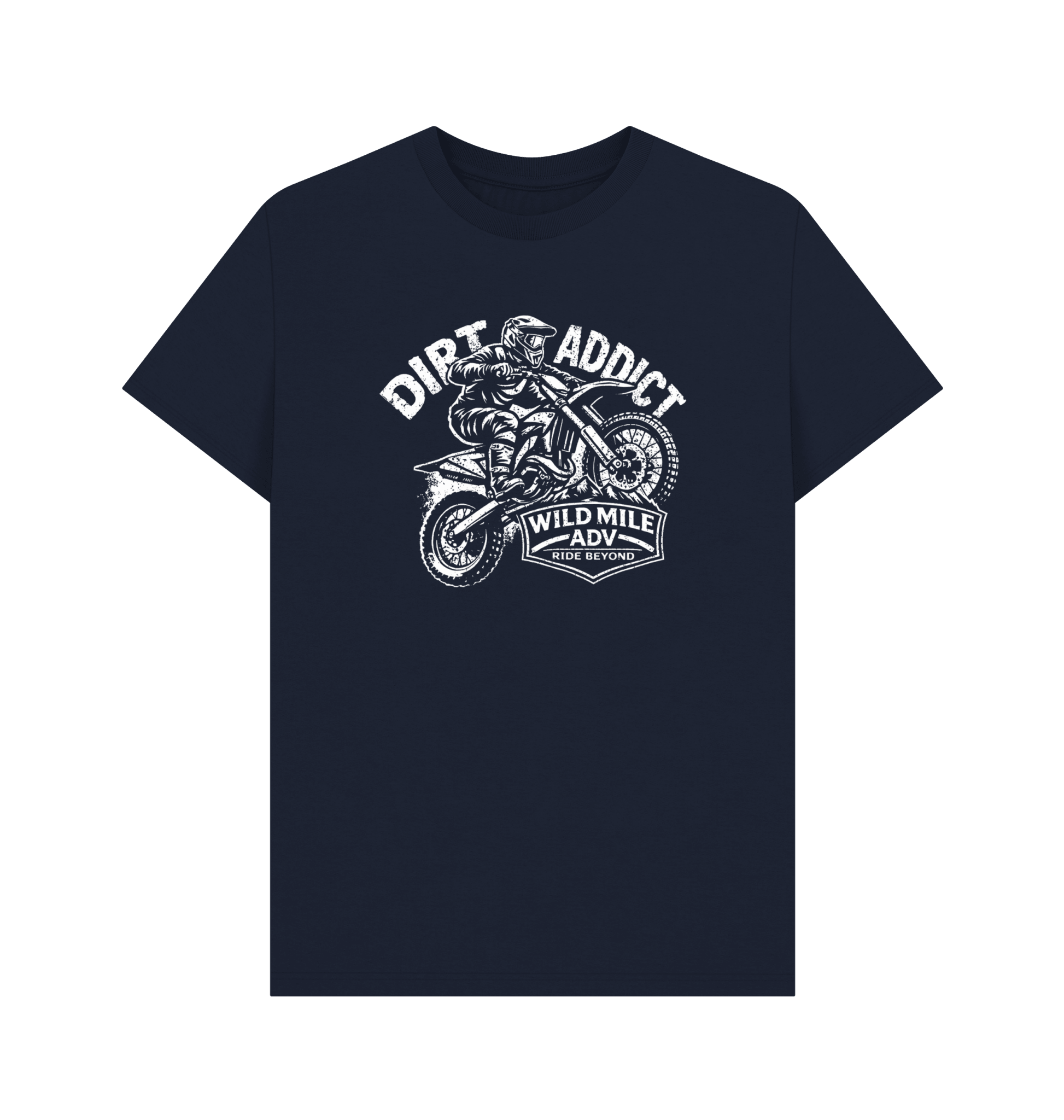 WMADV - Dirt Addict Tee - Wild Mile ADVPrinted T-shirt