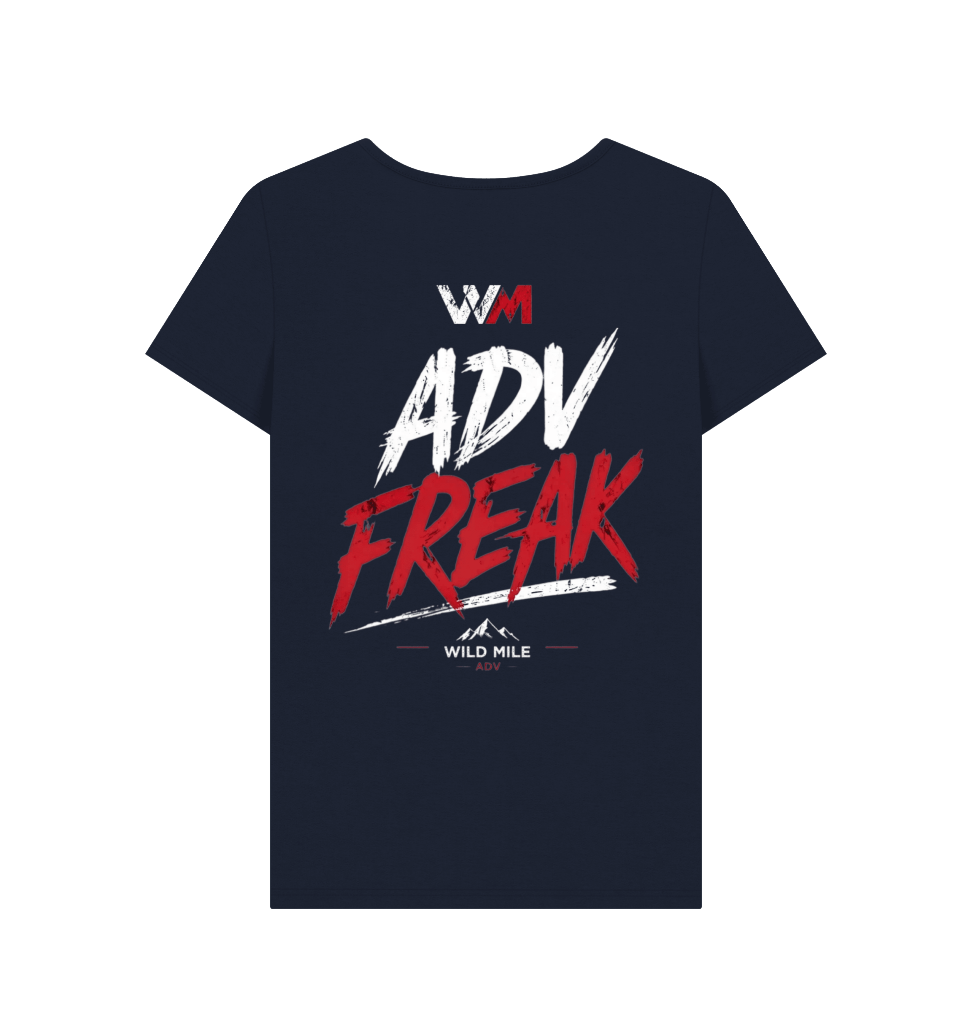 WMADV - Womens ADV Freak Crew Tee - Wild Mile ADVPrinted T-shirt