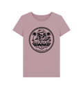 Mauve Printed T-shirt Front