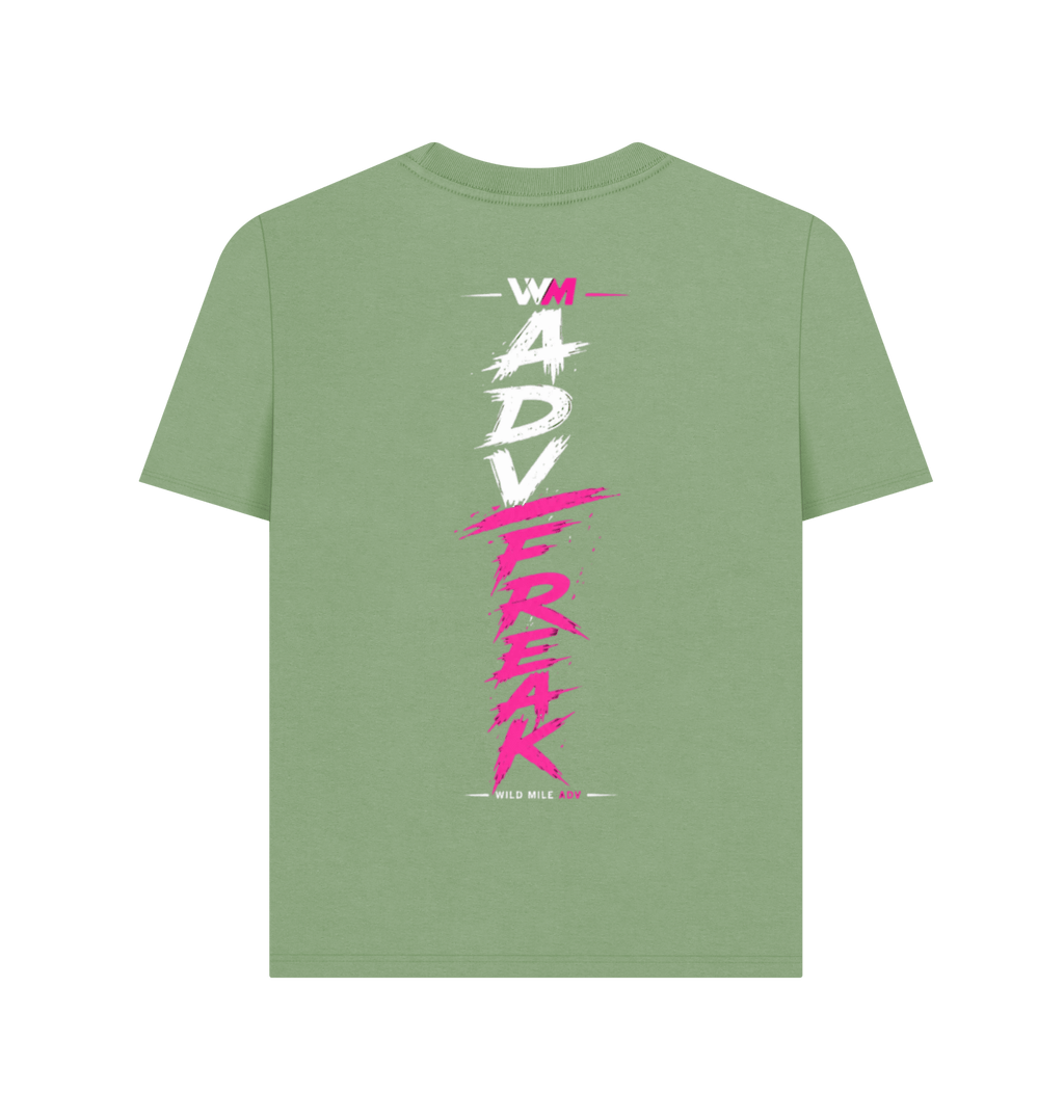 WMADV - Womens ADV Freak Spine PL Tee - Wild Mile ADVPrinted T-shirt