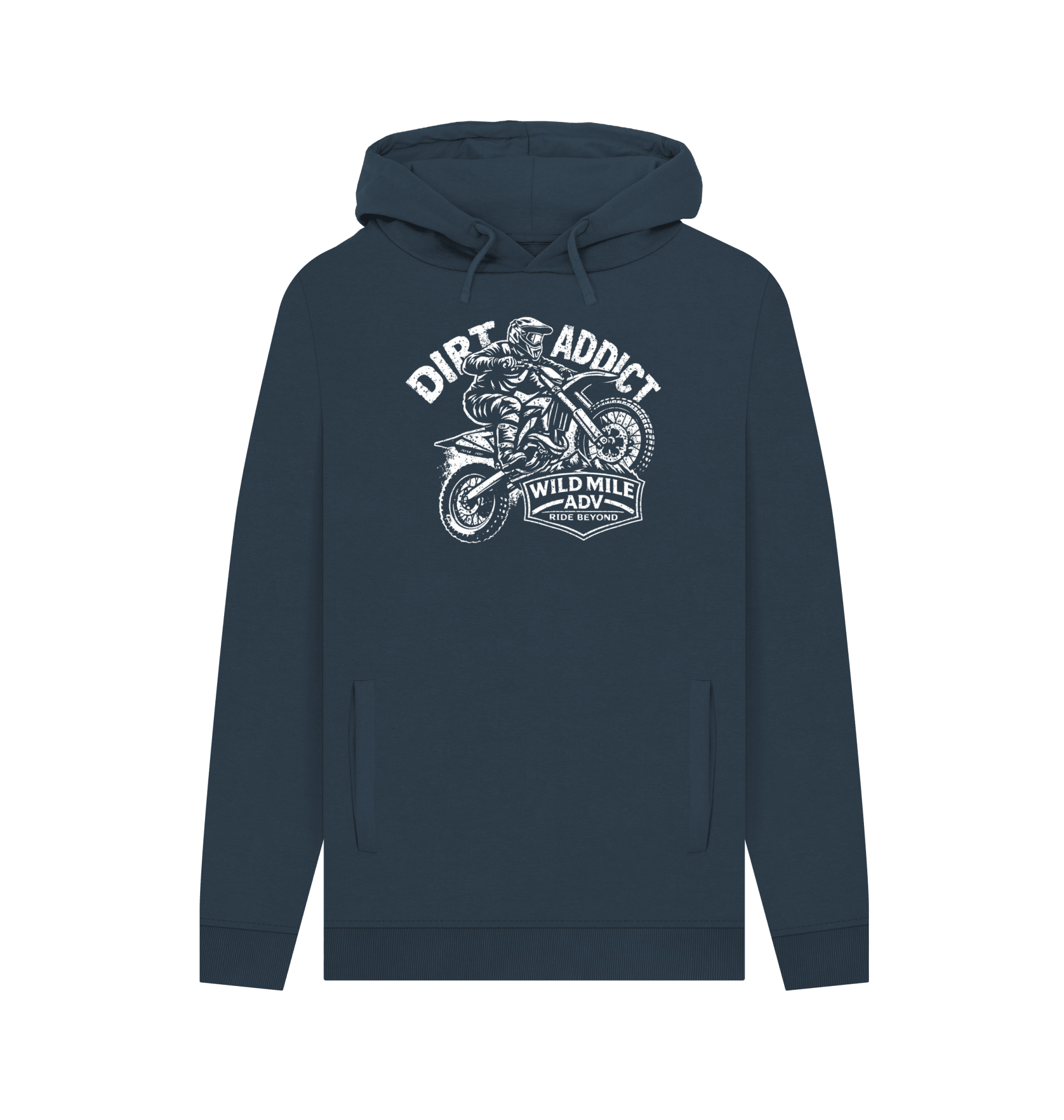 WMADV - Dirt Addict Hoodie - Wild Mile ADVPrinted Hoody