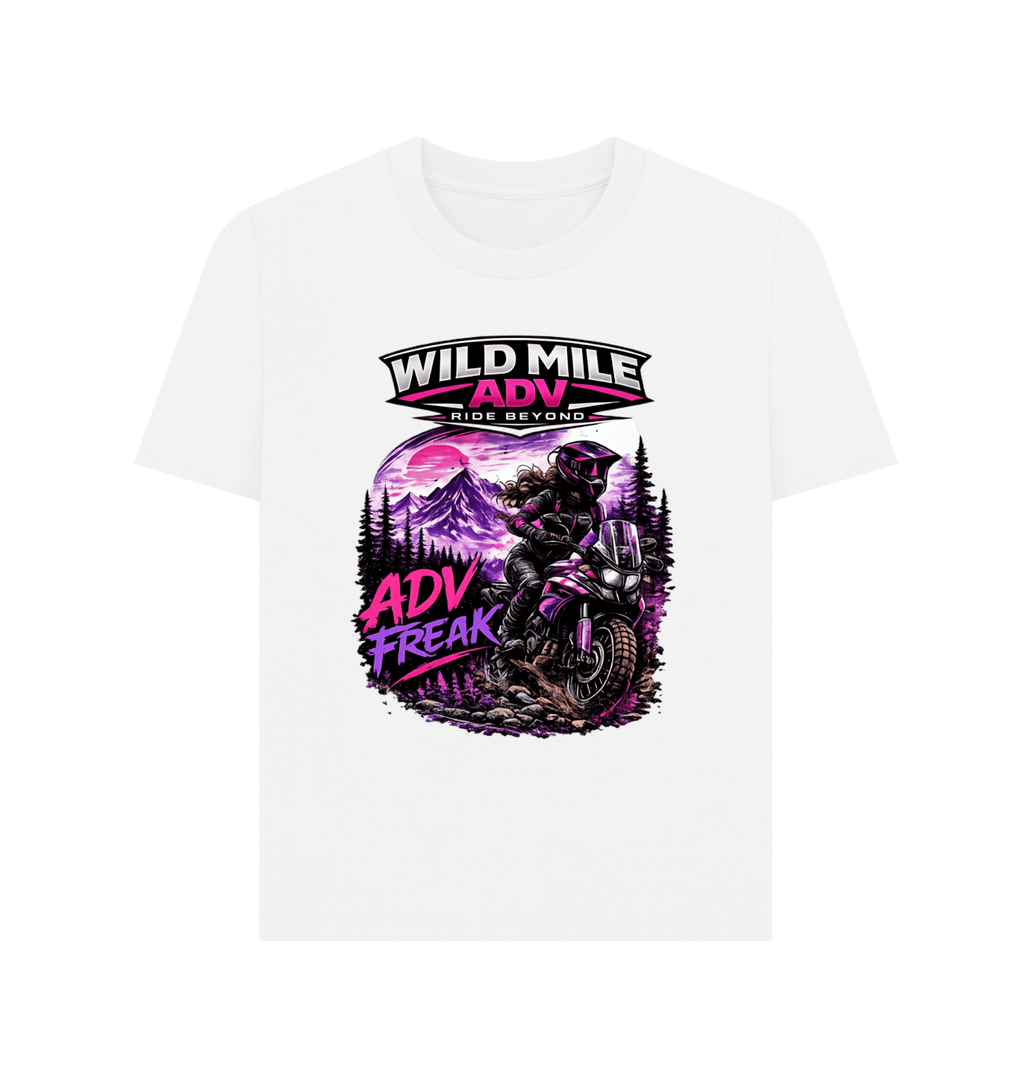 WMADV - Womens ADV Freak 2 PL Tee - Wild Mile ADVPrinted T-shirt