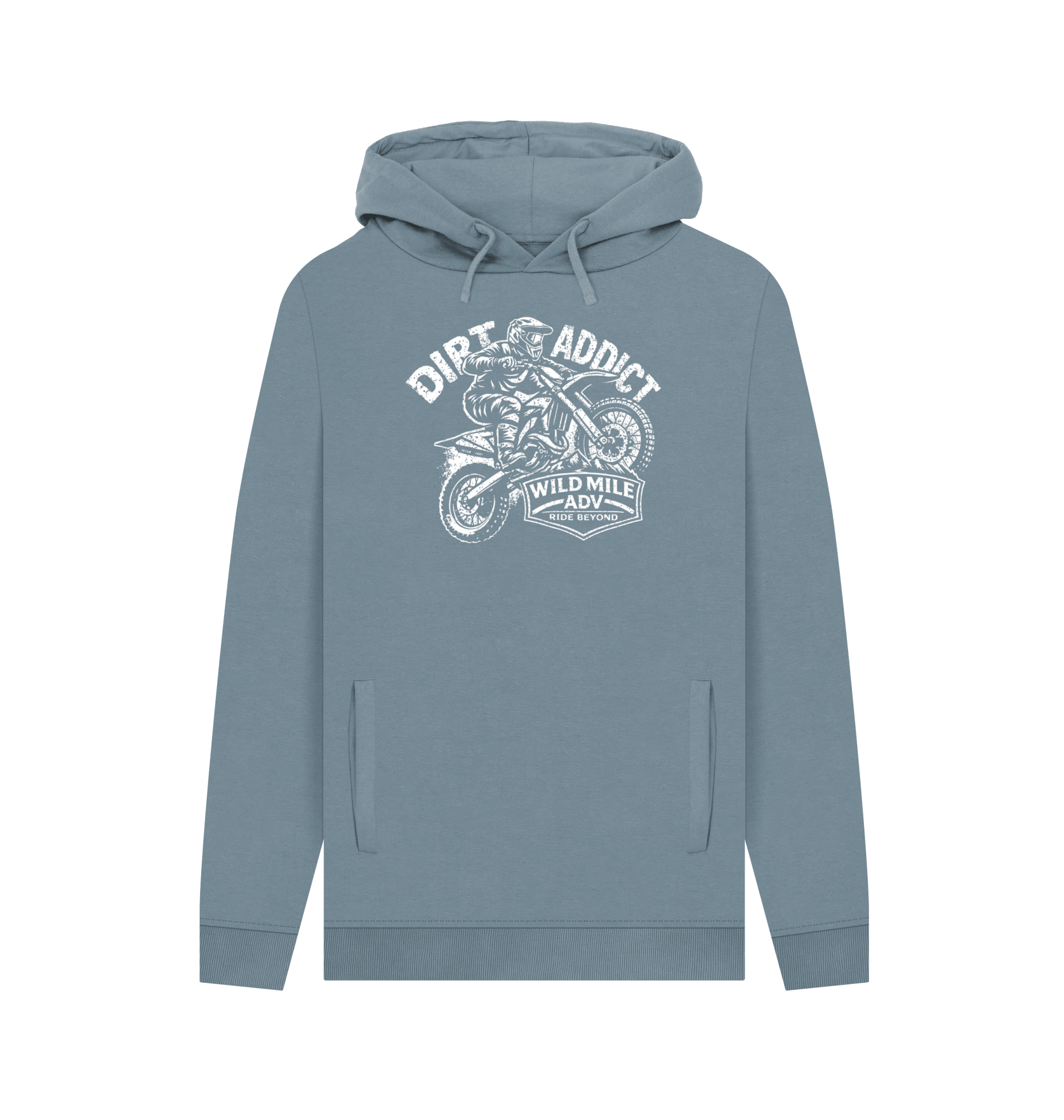 WMADV - Dirt Addict Hoodie - Wild Mile ADVPrinted Hoody