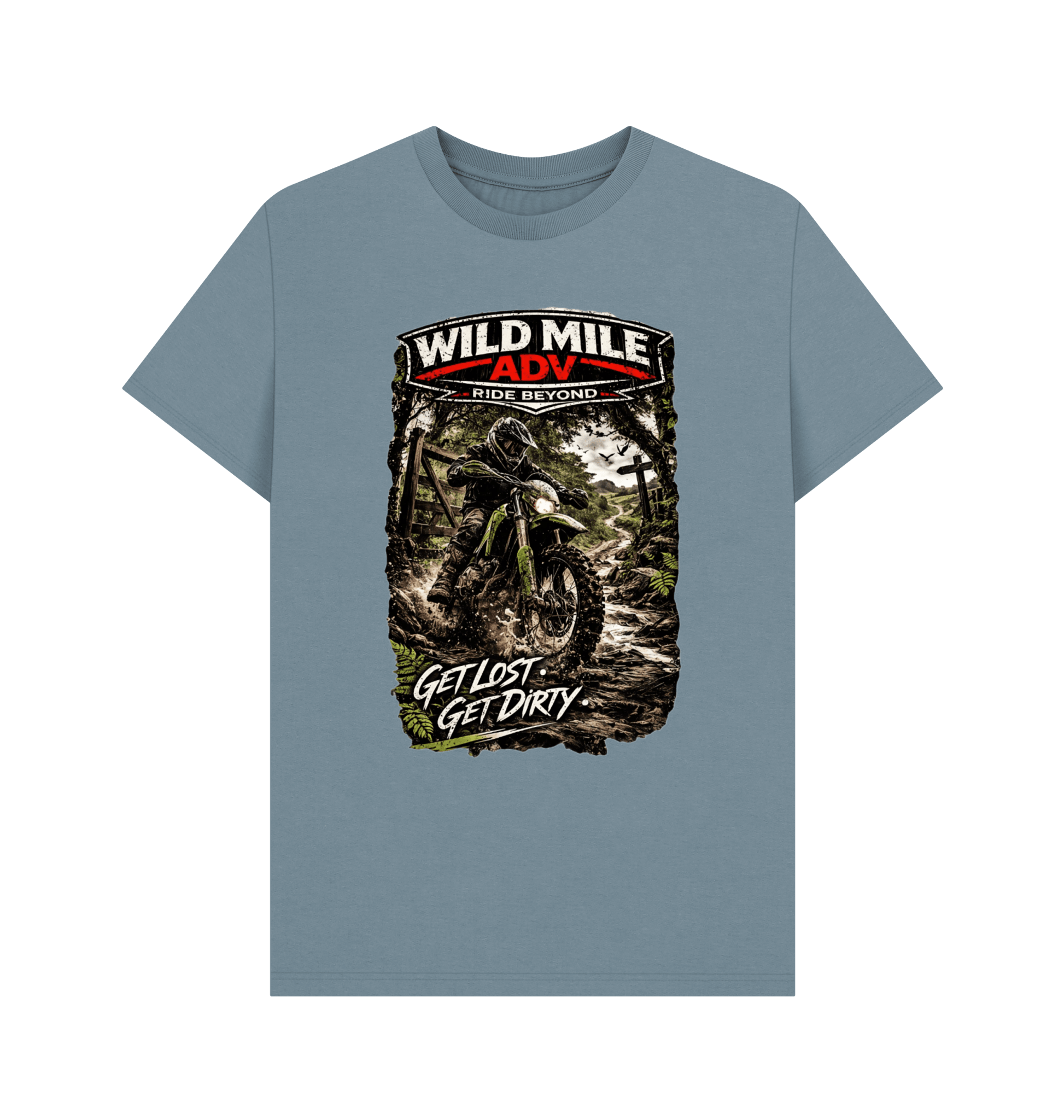 WMADV - Lost & Dirty Tee - Wild Mile ADVPrinted T-shirt