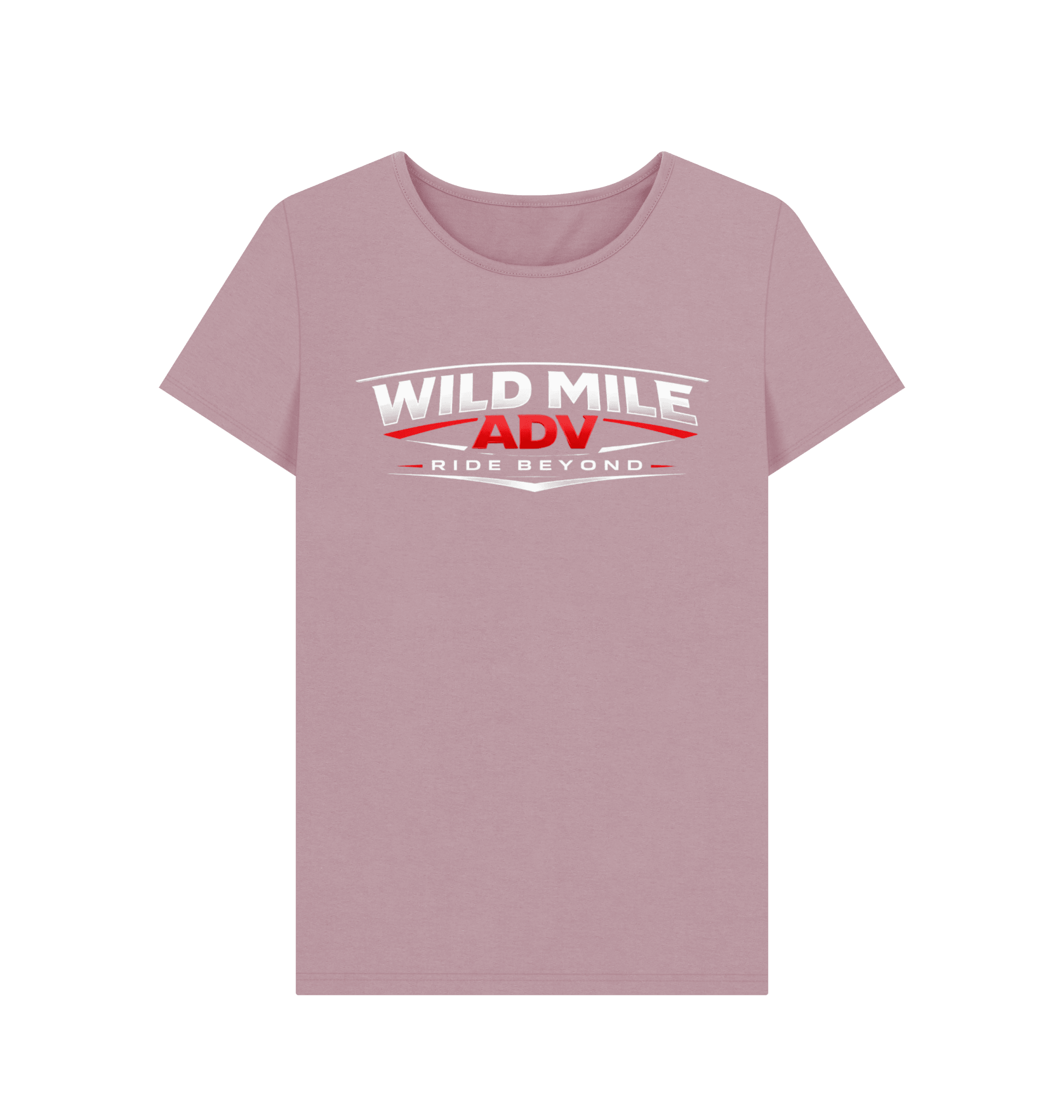 WMADV - Womens Embark Crew Tee - Wild Mile ADVPrinted T-shirt