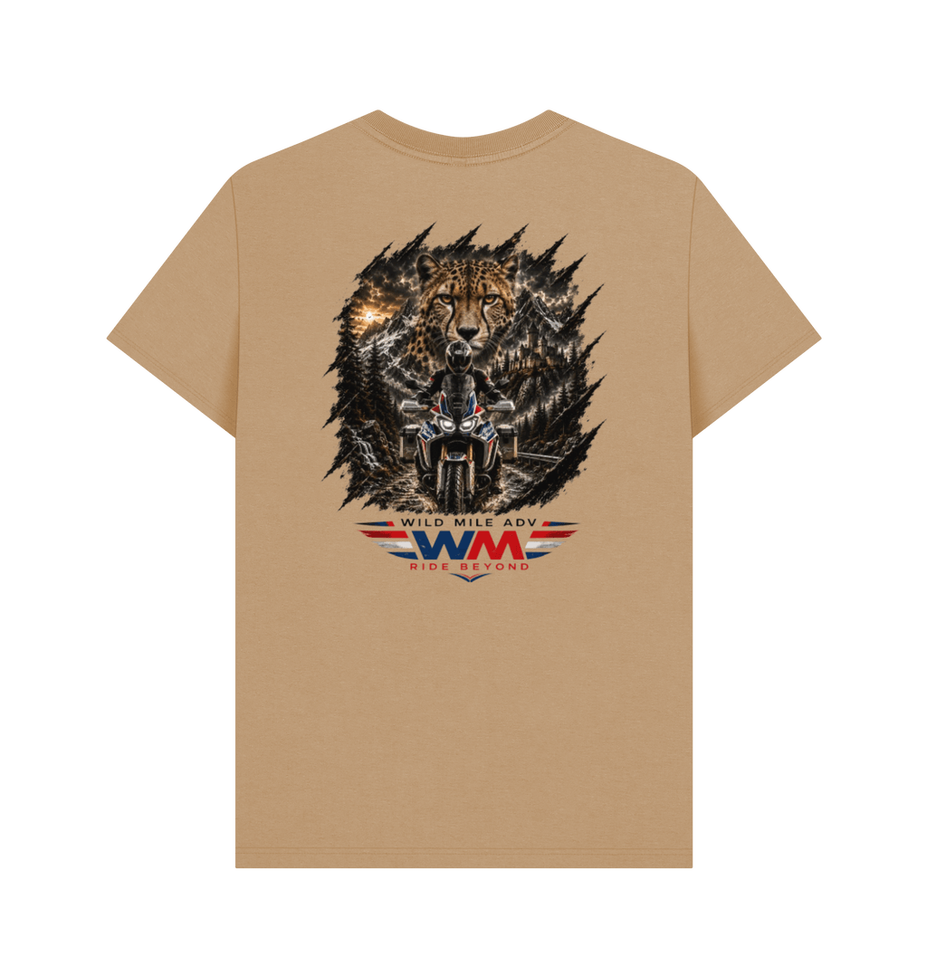 Sand Printed T-shirt Back