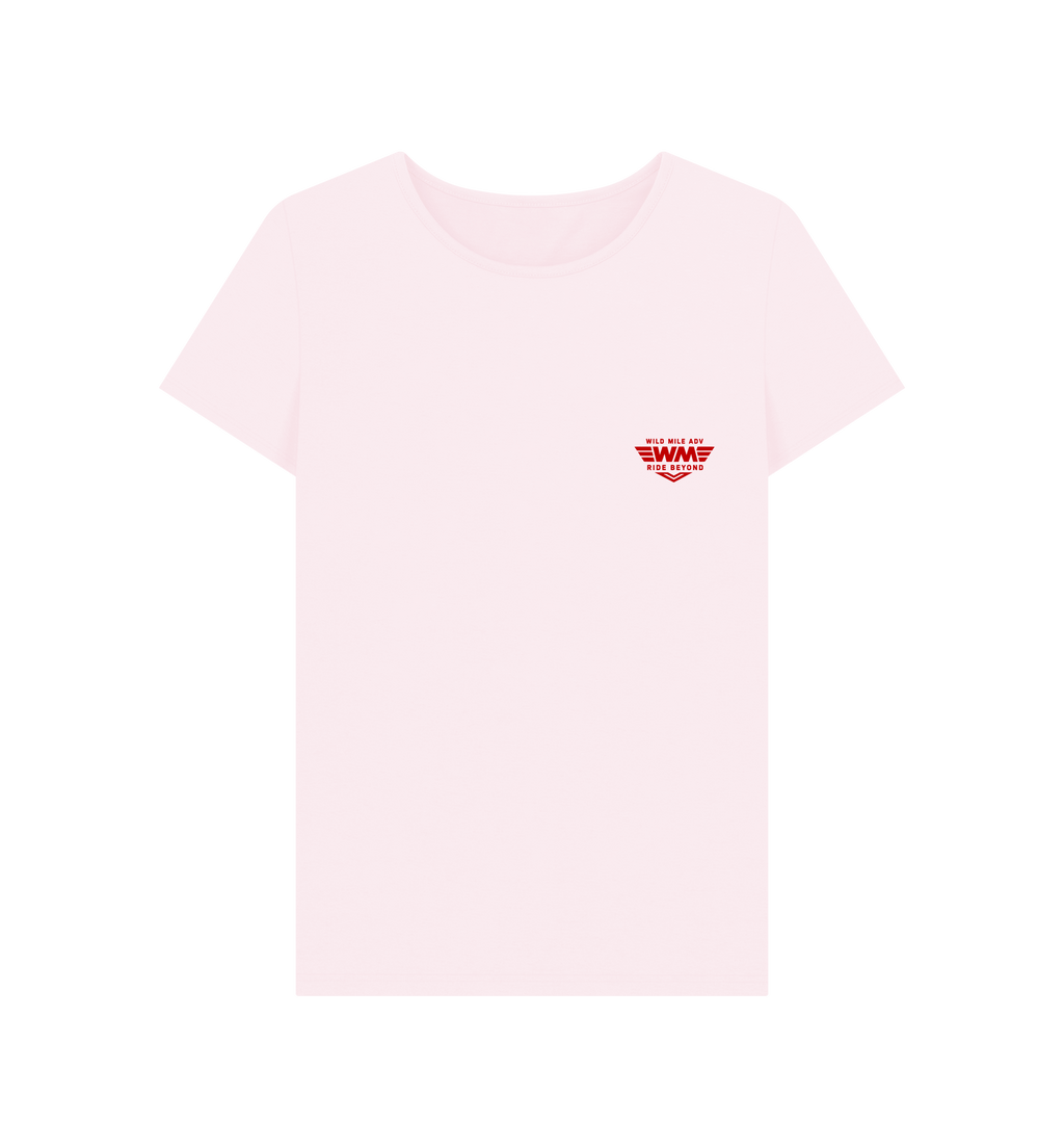 Pink Printed T-shirt Front