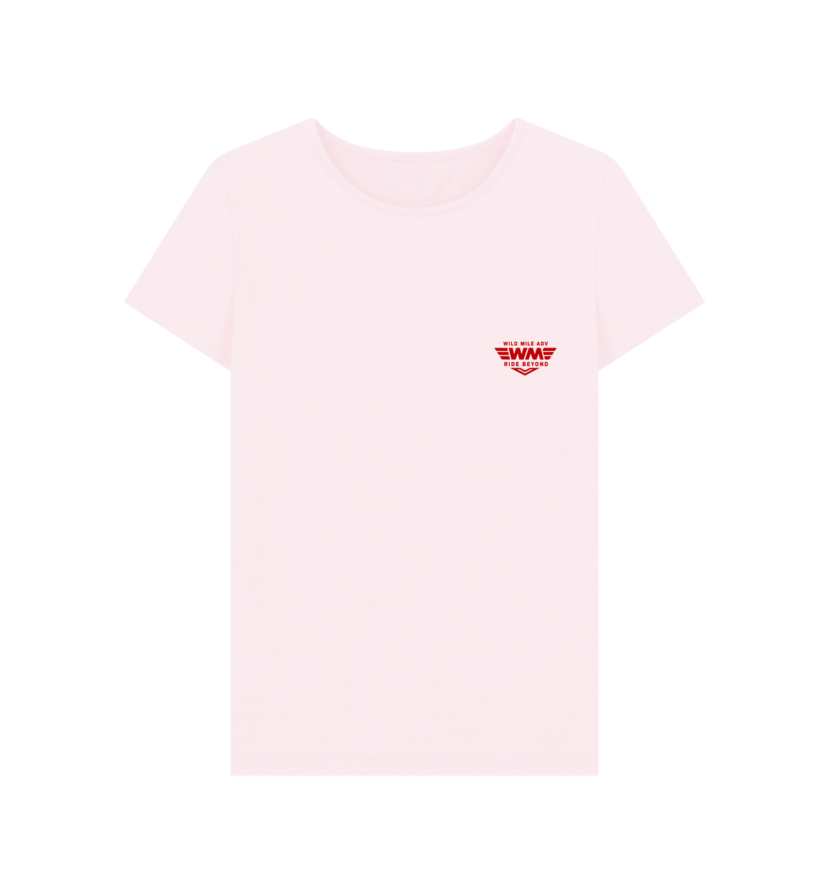 Pink Printed T-shirt Front