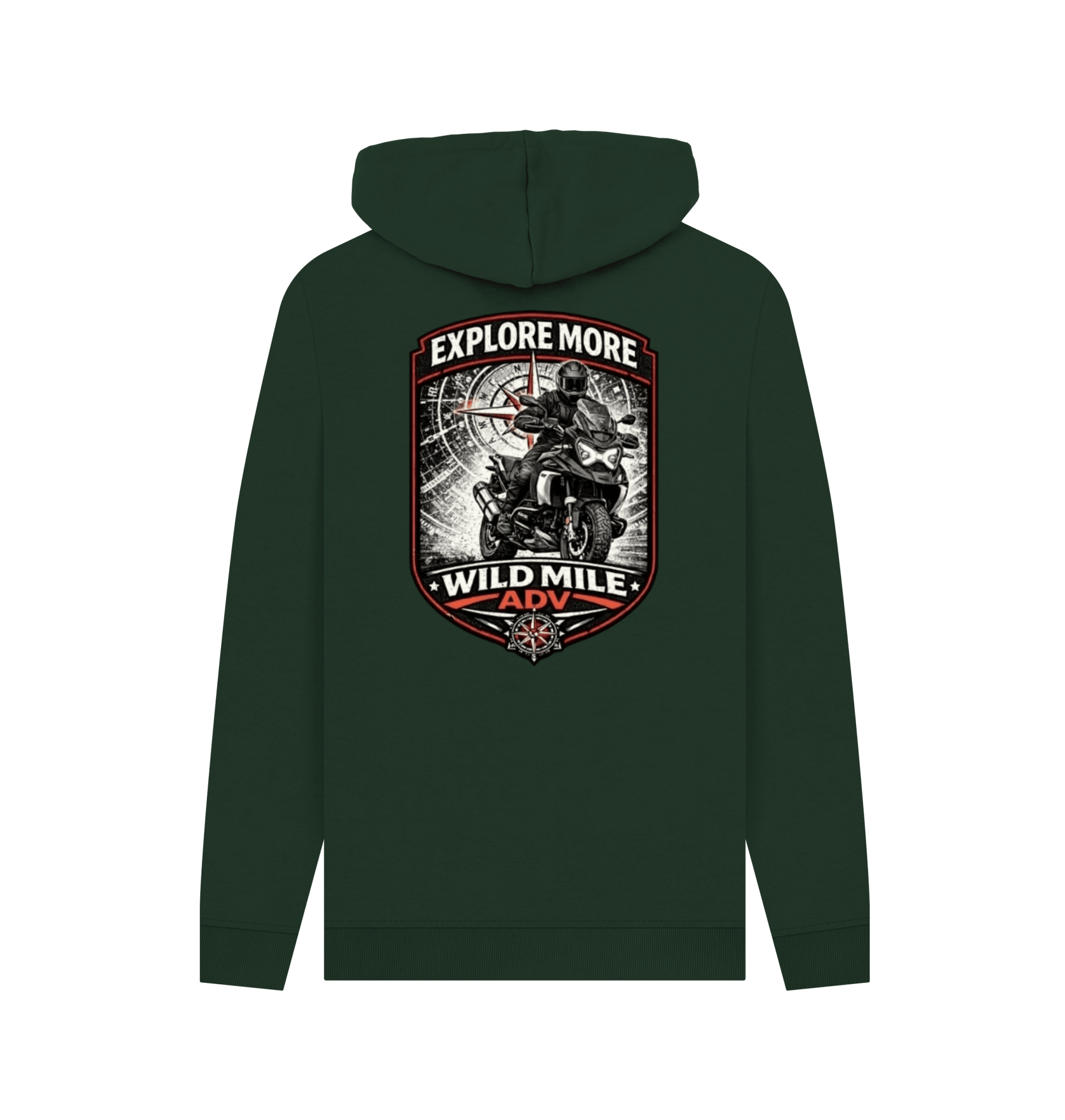 WMADV - Explore 3 Hoodie - Wild Mile ADVPrinted Hoody